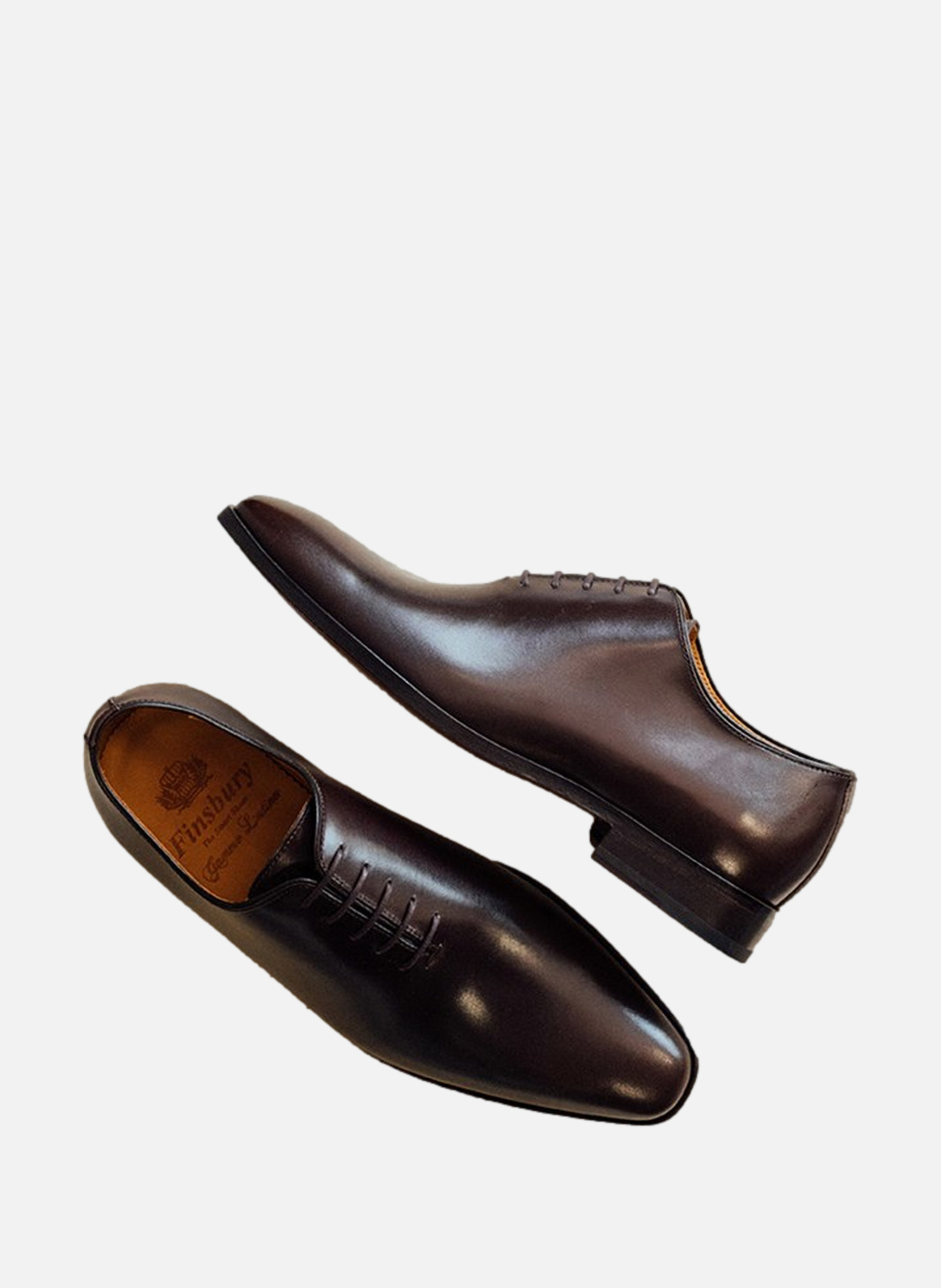 Richelieu cuir broadway FINSBURY Marron