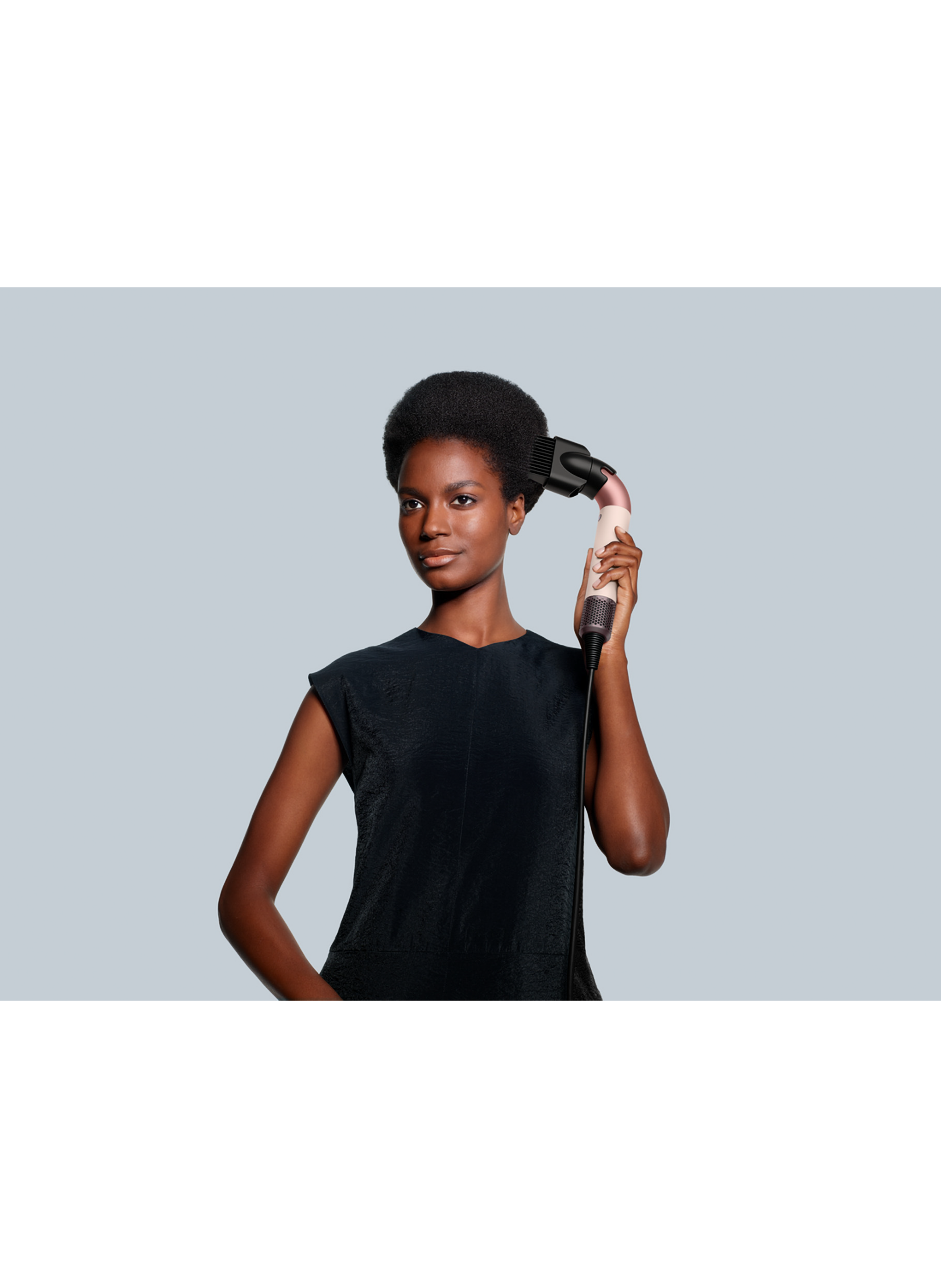 Supersonic R™ Curly to Wavy Hair Rose Gold and Ceramic DYSON No color