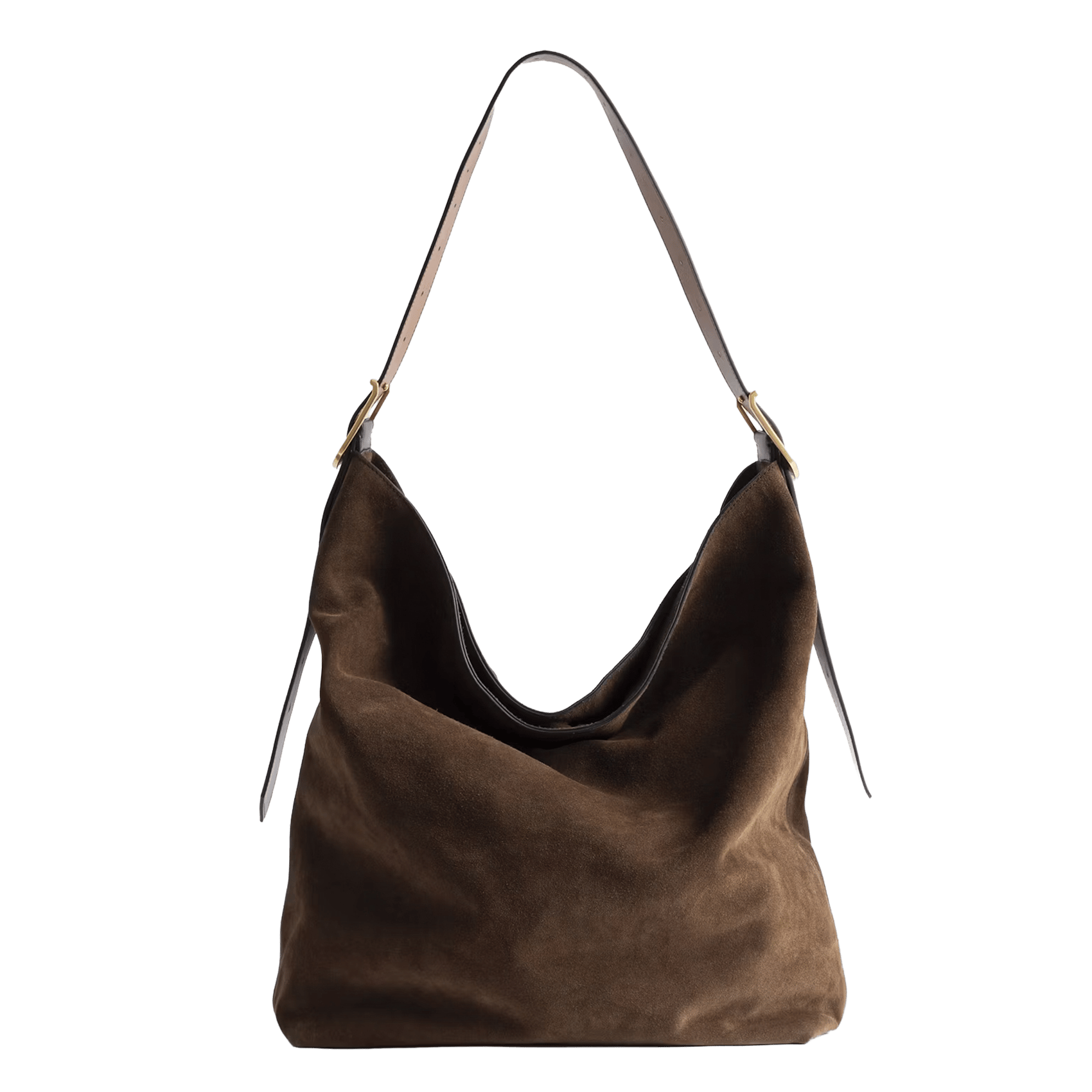 Sac porté épaule en cuir jane ZADIG&VOLTAIRE Marron