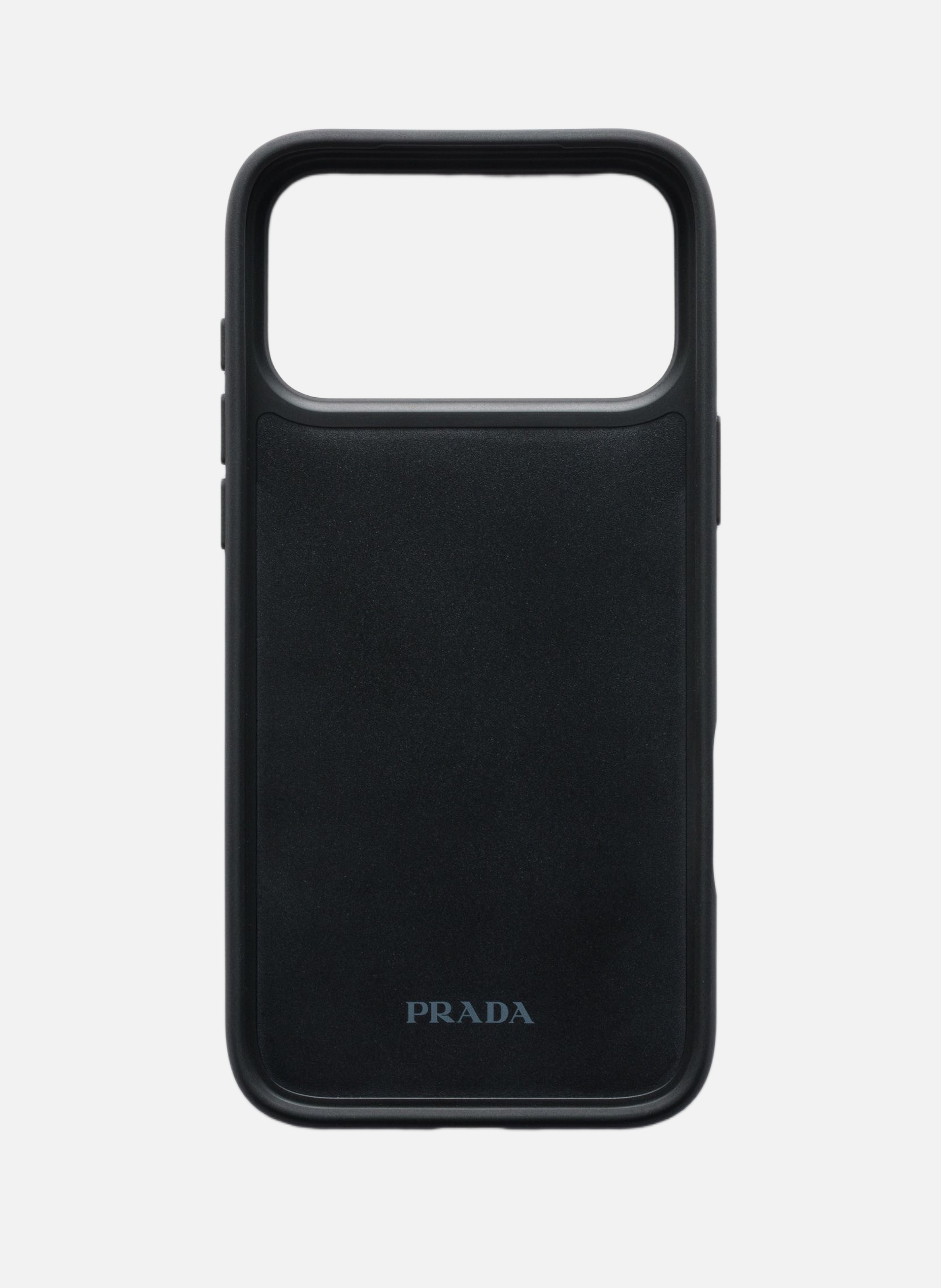 Coque pour iphone 17 pro max en cuir saffiano PRADA Rouge