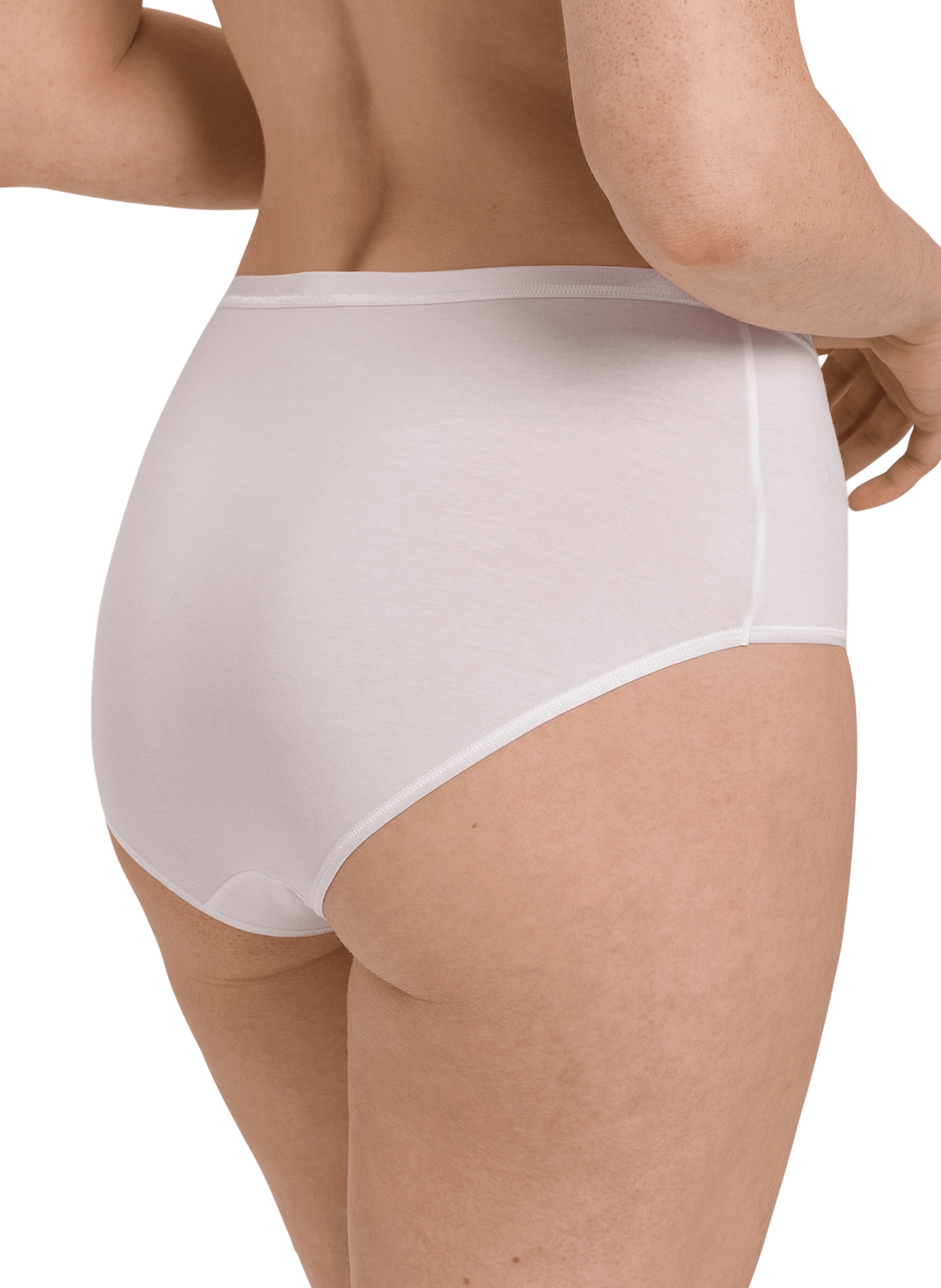 Cotton briefs HANRO White