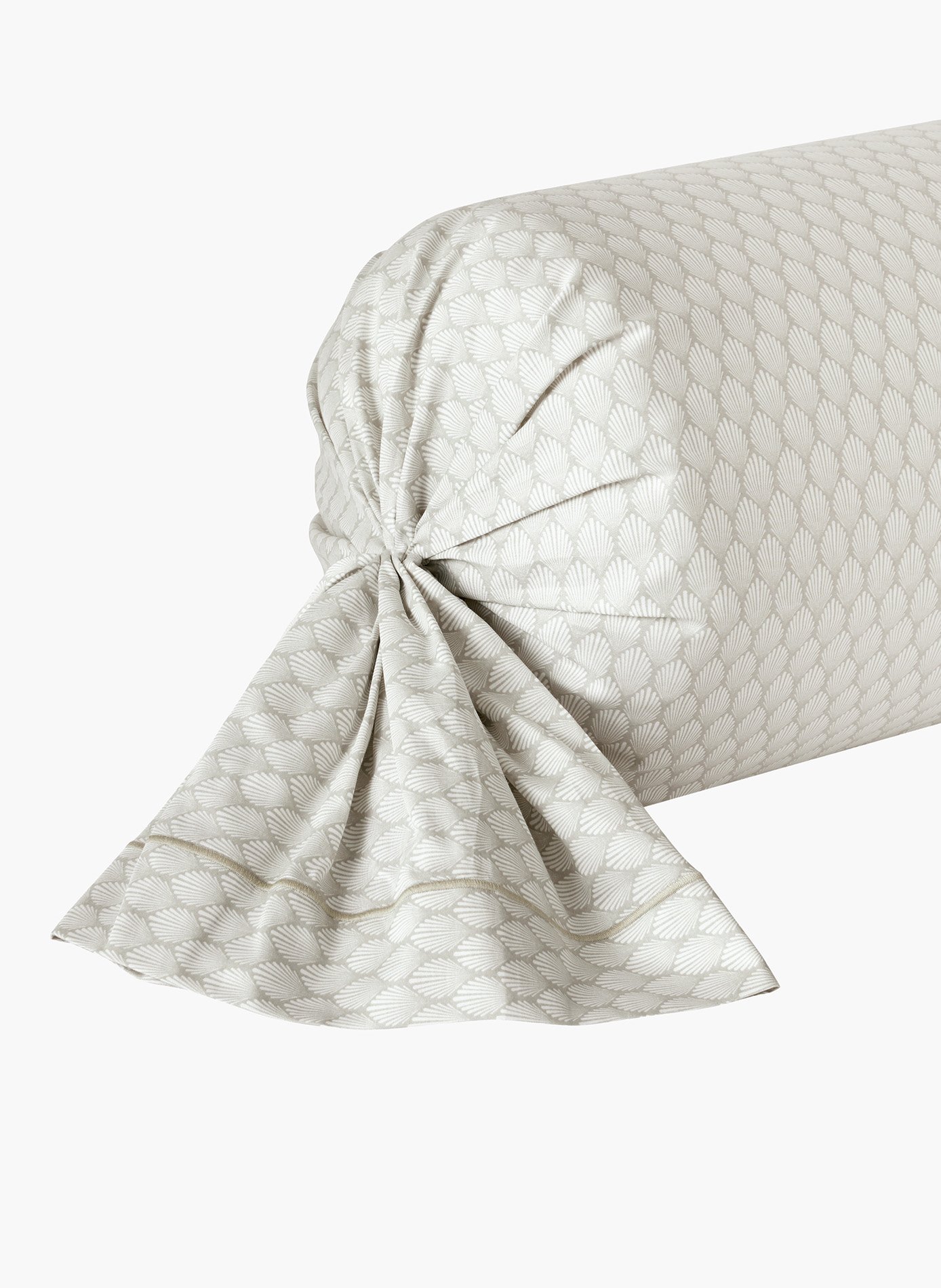 Taie de traversin voyageuse ANNE DE SOLENE Beige