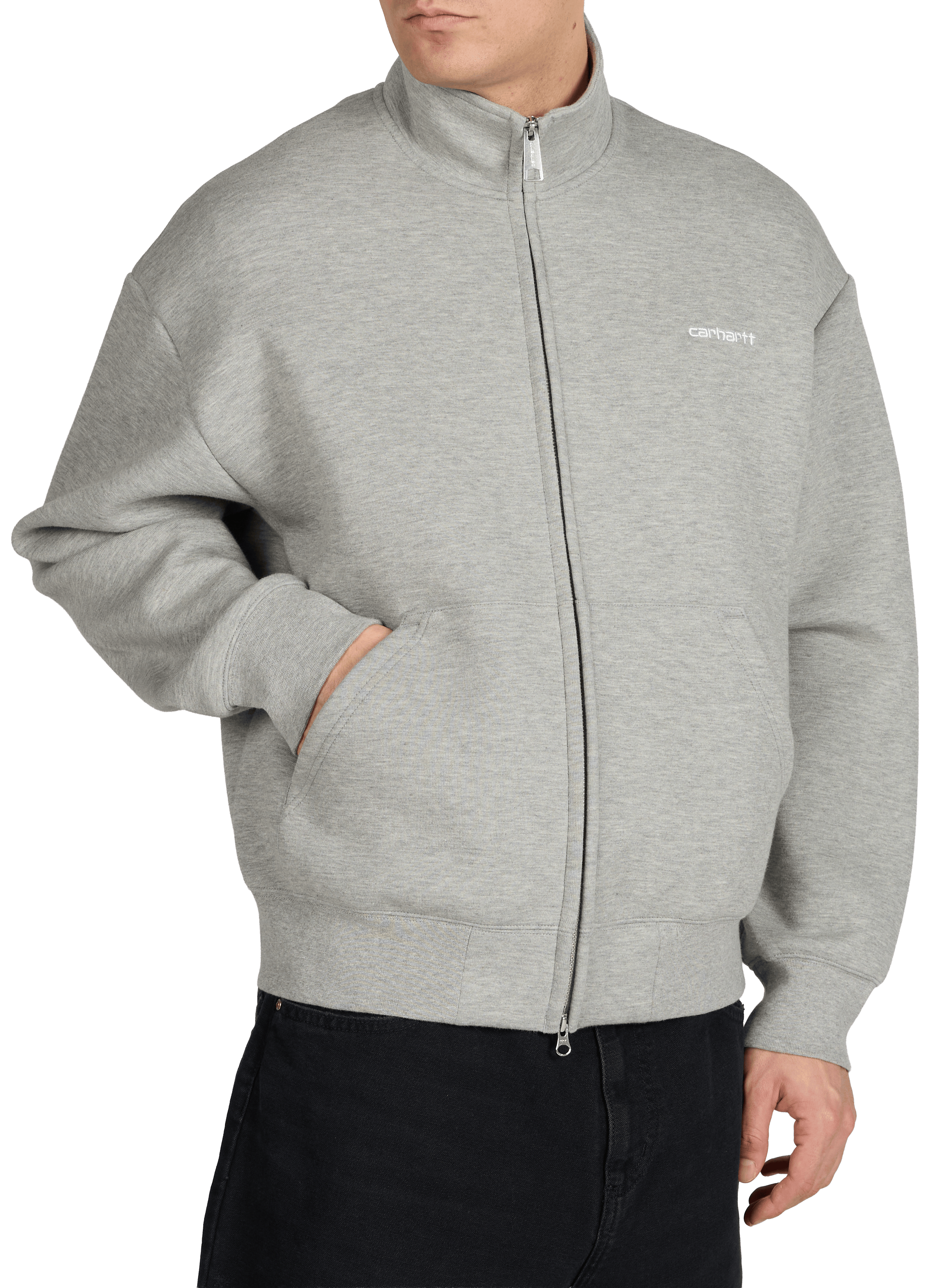 Mixed cotton Alda sweatshirt CARHARTT WIP Grey