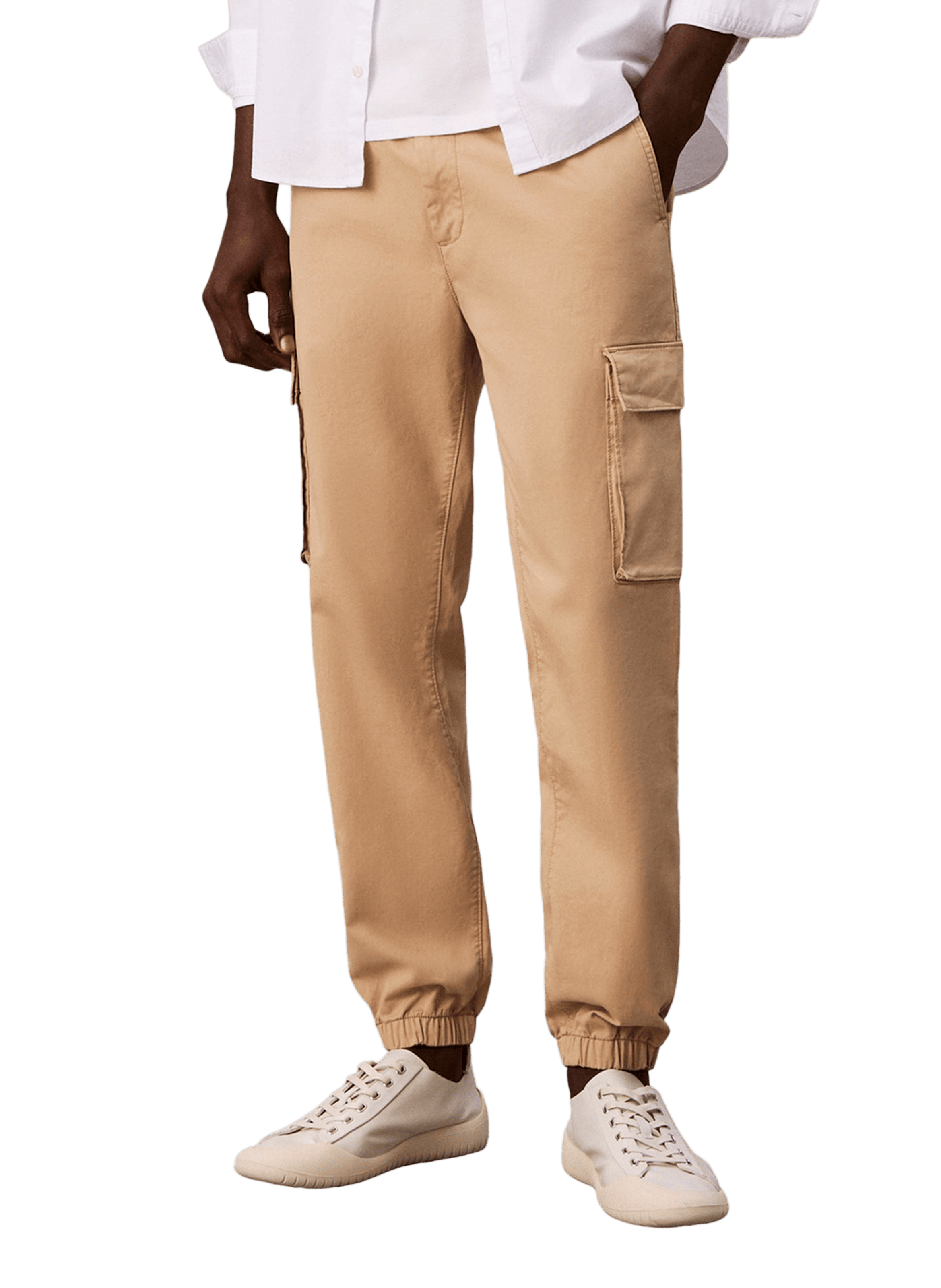 Skinny cargo pants CALVIN KLEIN Beige