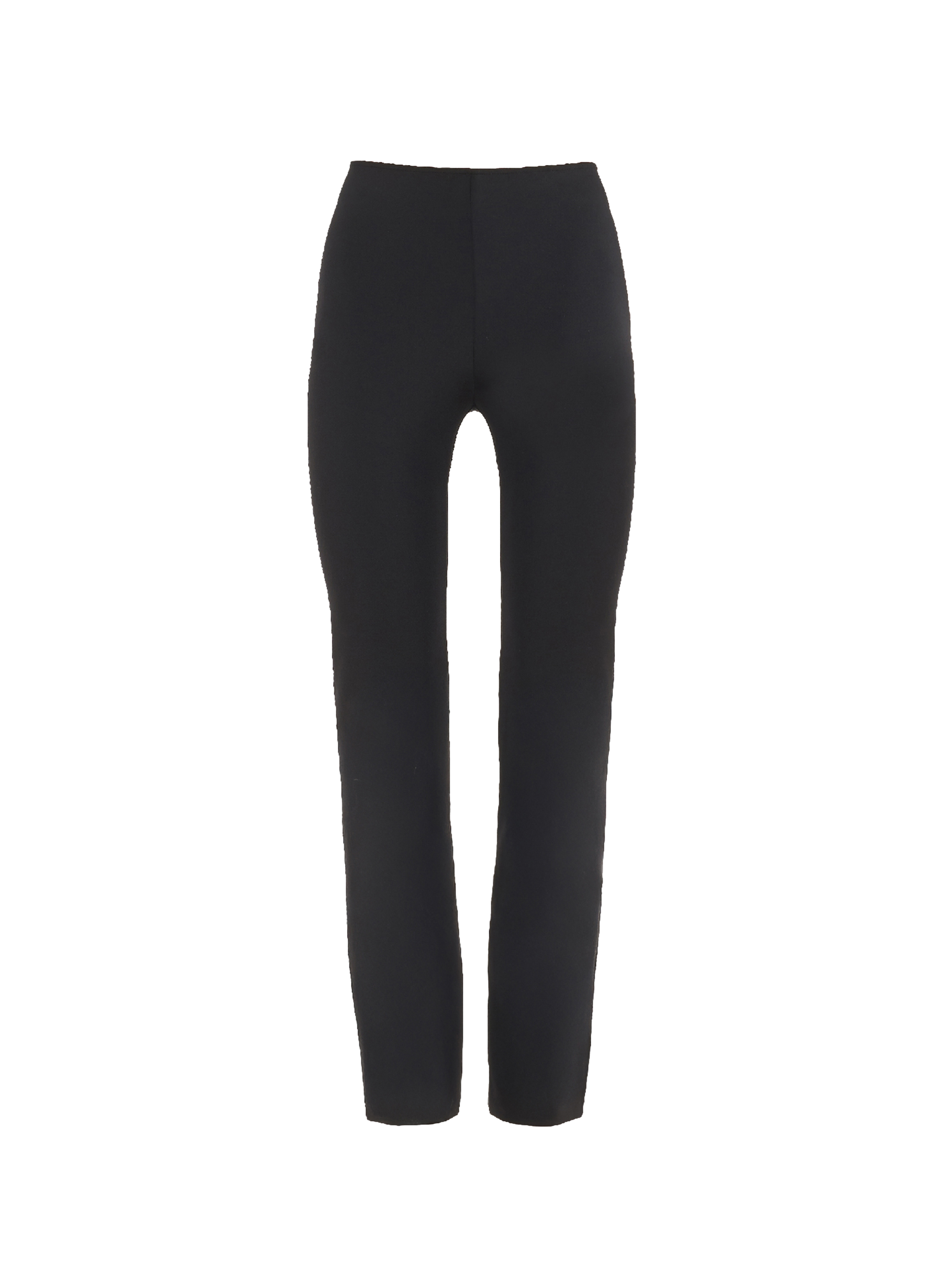 Midnight Grace straight pants. WOLFORD Black