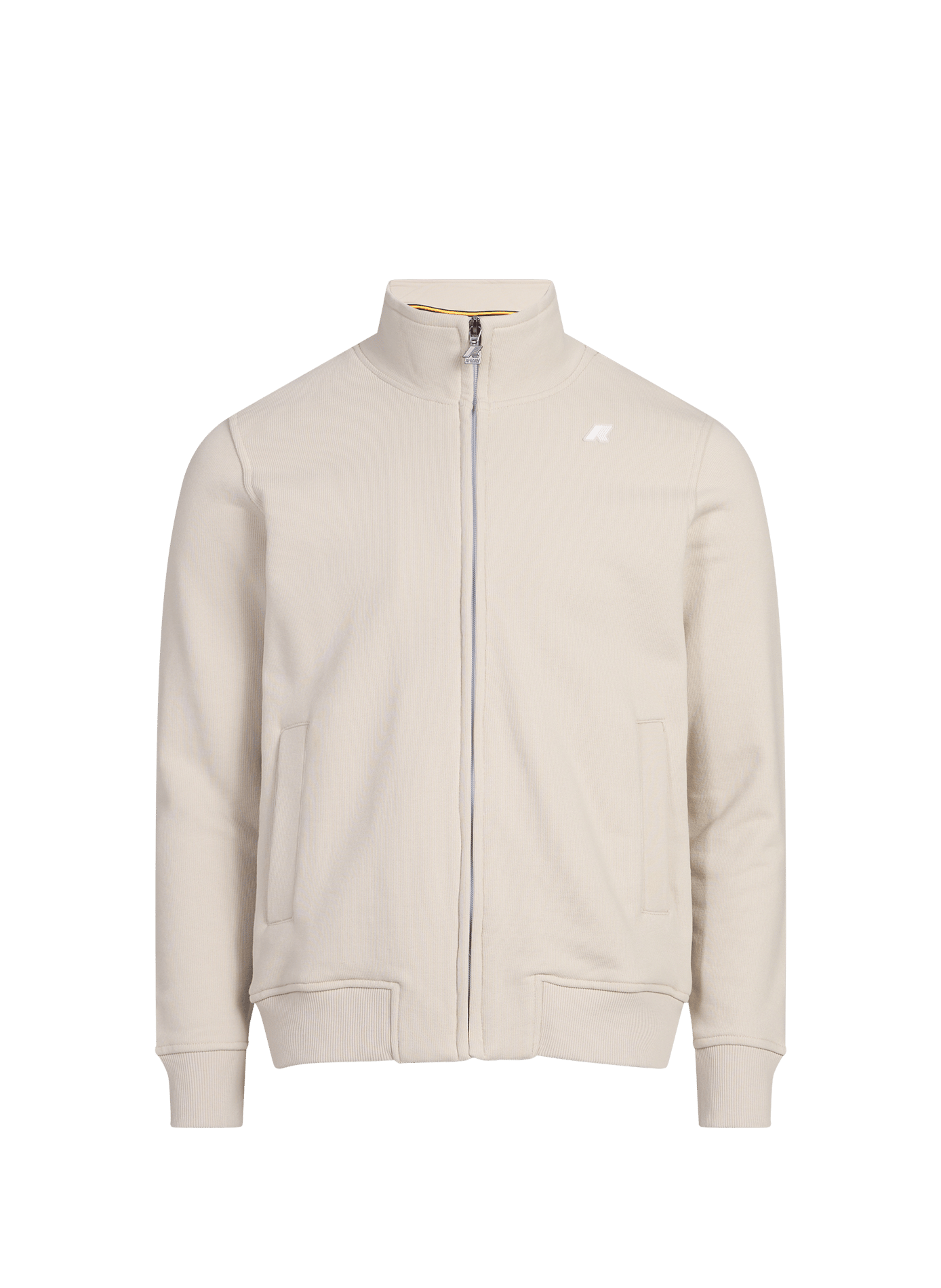 Sweatshirt Finn French Terry en coton mélangé K-WAY Beige