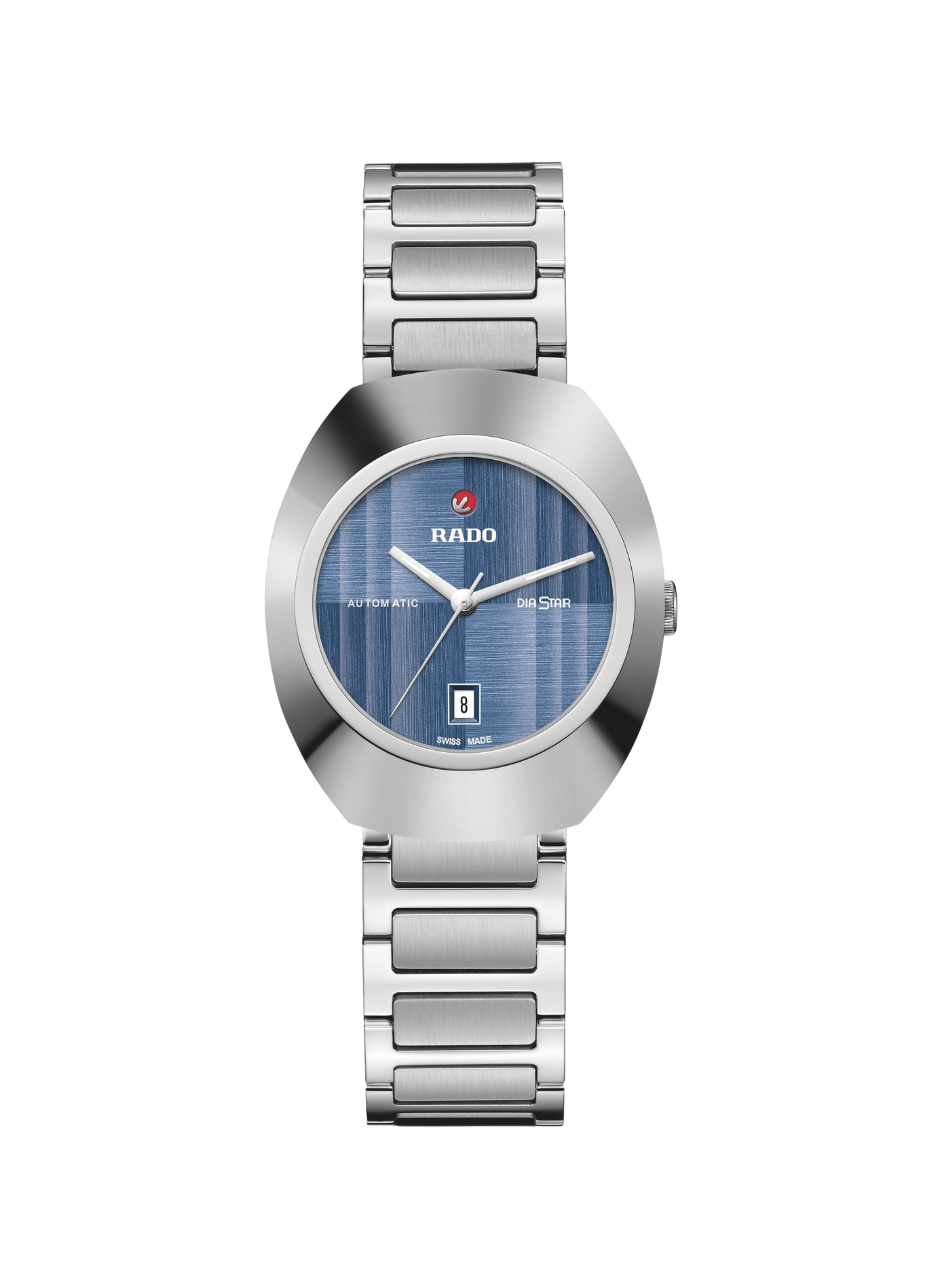 Montre automatique Diastar en acier inoxydable RADO Bleu