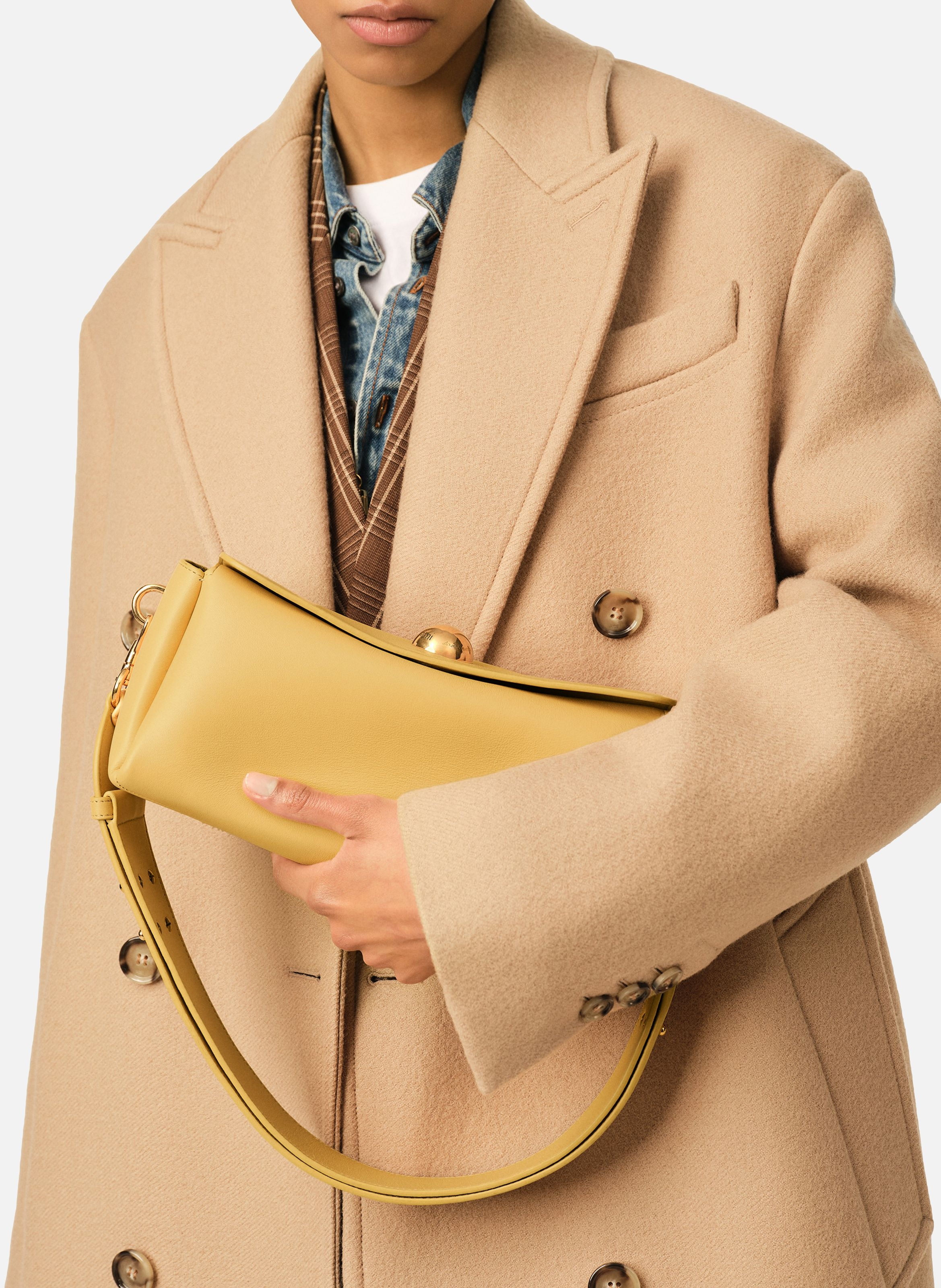 Sac carrousel unisexe AMI PARIS Jaune