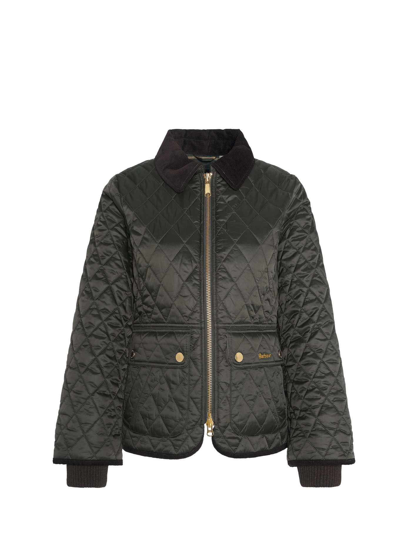 Fitted Beadnell Quilted Jacket BARBOUR Khaki