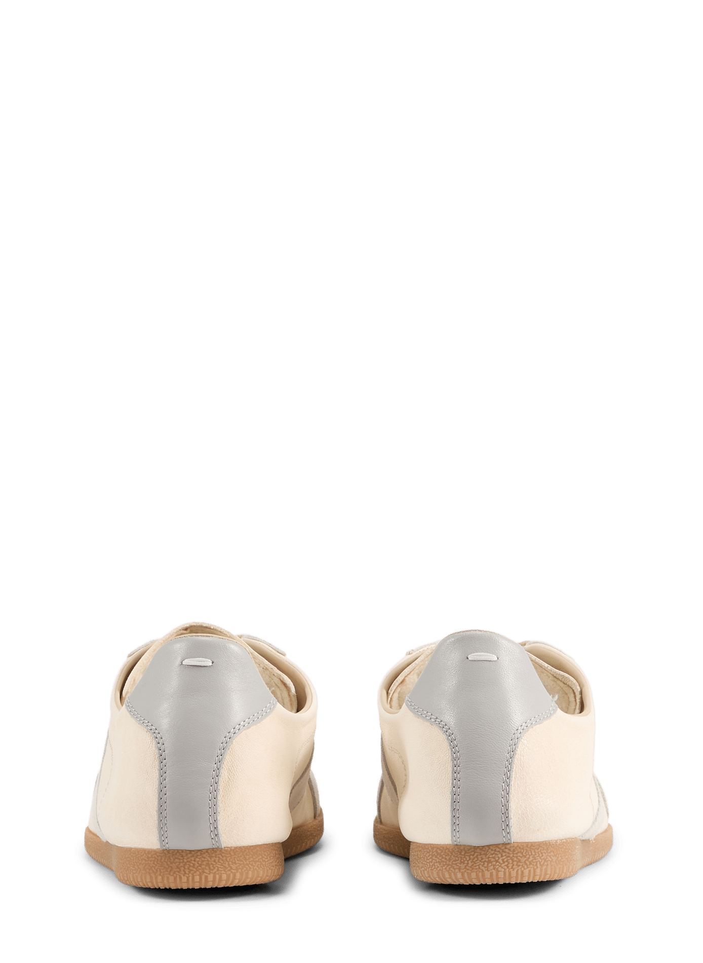 Baskets basses en cuir MAISON MARGIELA Beige