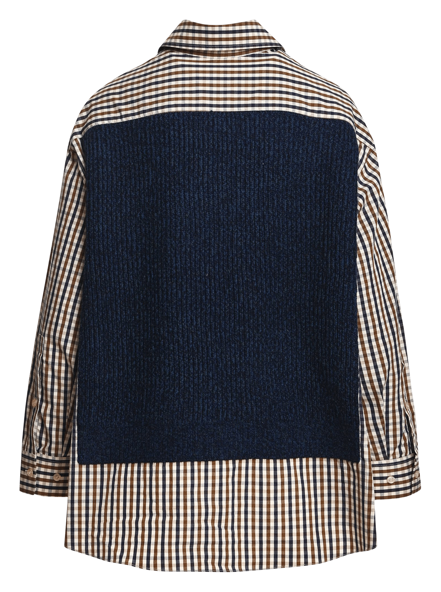 Chemise oversize superposée en laine kute ESSENTIEL ANTWERP Bleu