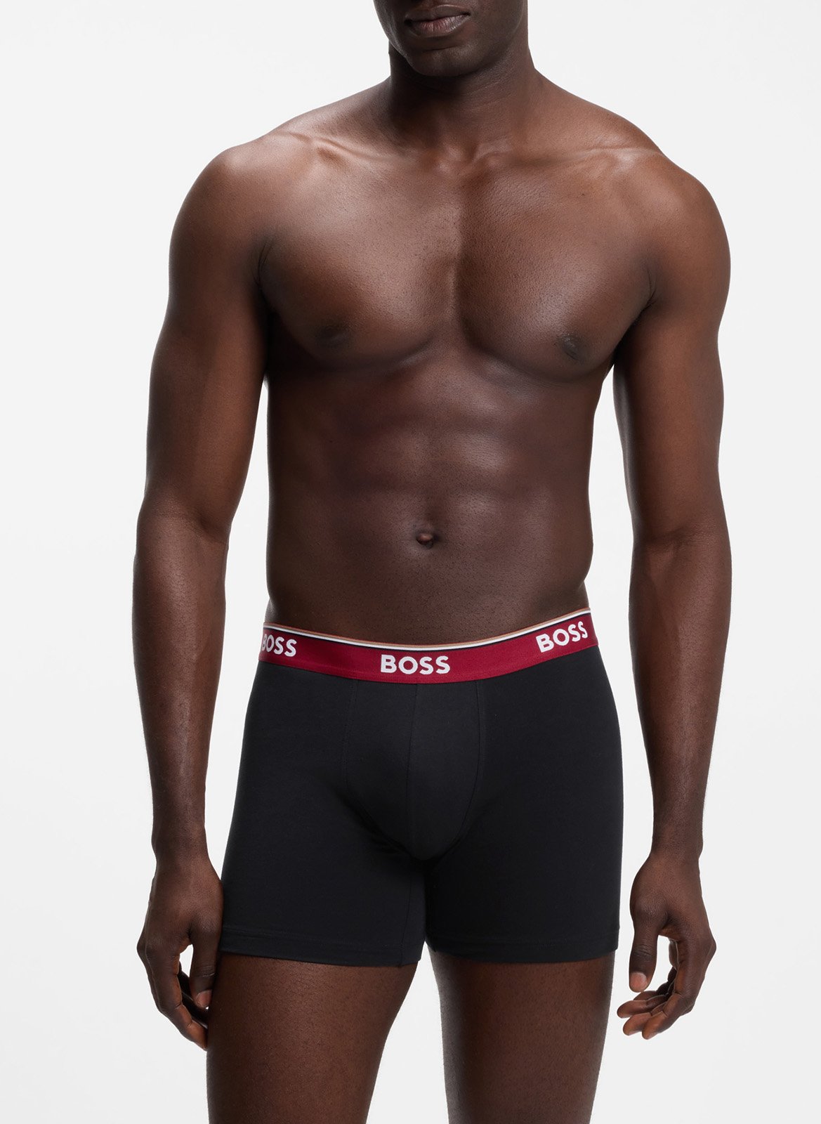 Lot de 3 caleçons en coton mélangé BOSS Multicolore