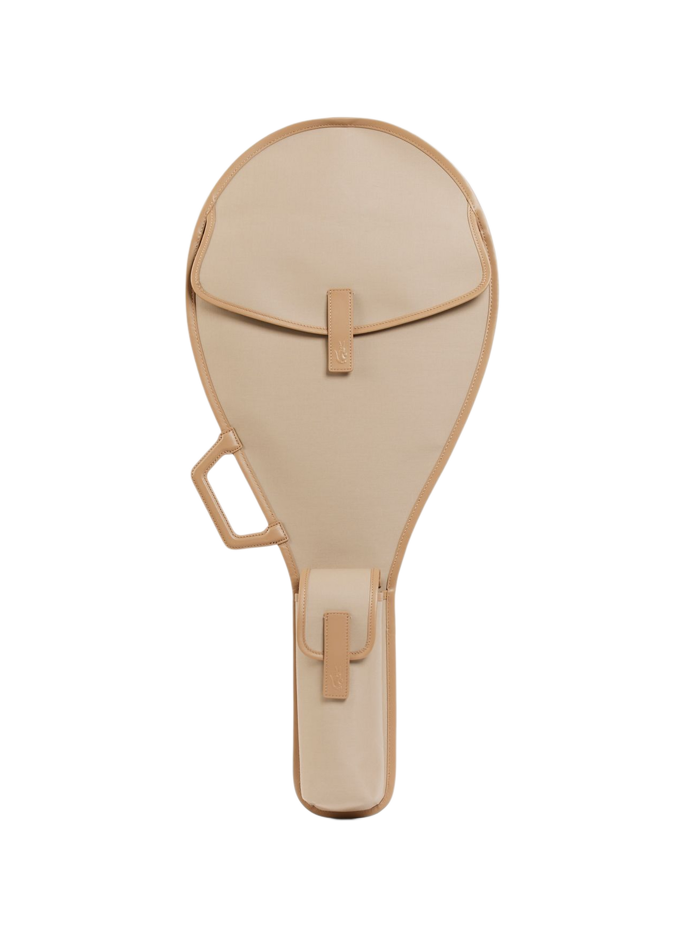 Schlägertasche Racket Ho aus Baumwolle LACOSTE Beige