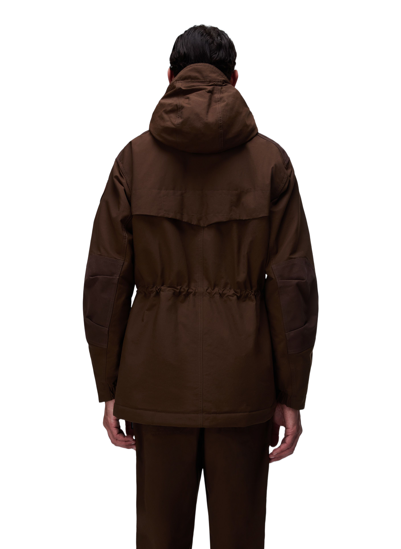 Plain mid-length hooded parka NAPAPIJRI Khaki