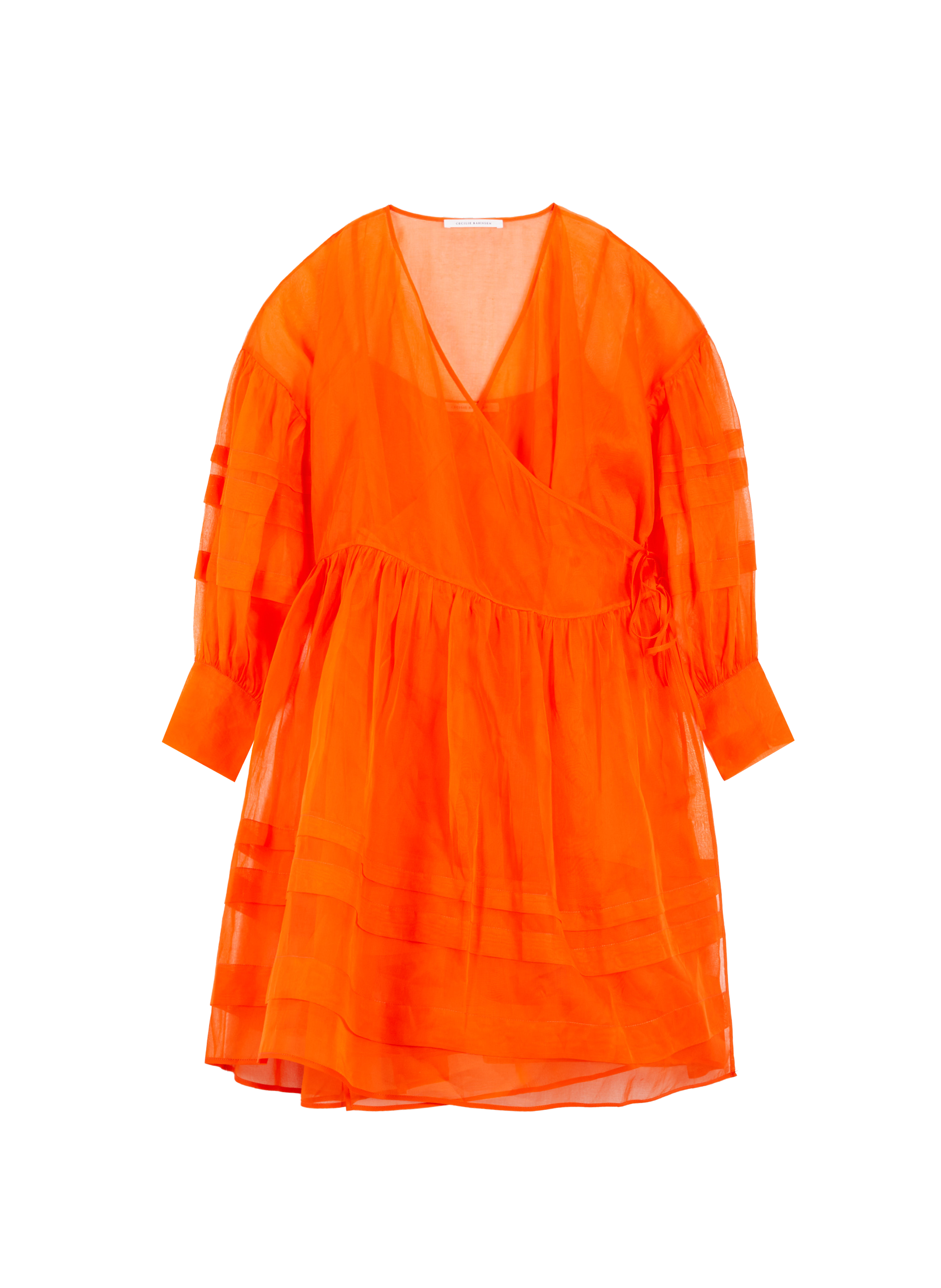 Robe Amalie en tulle de coton et soie