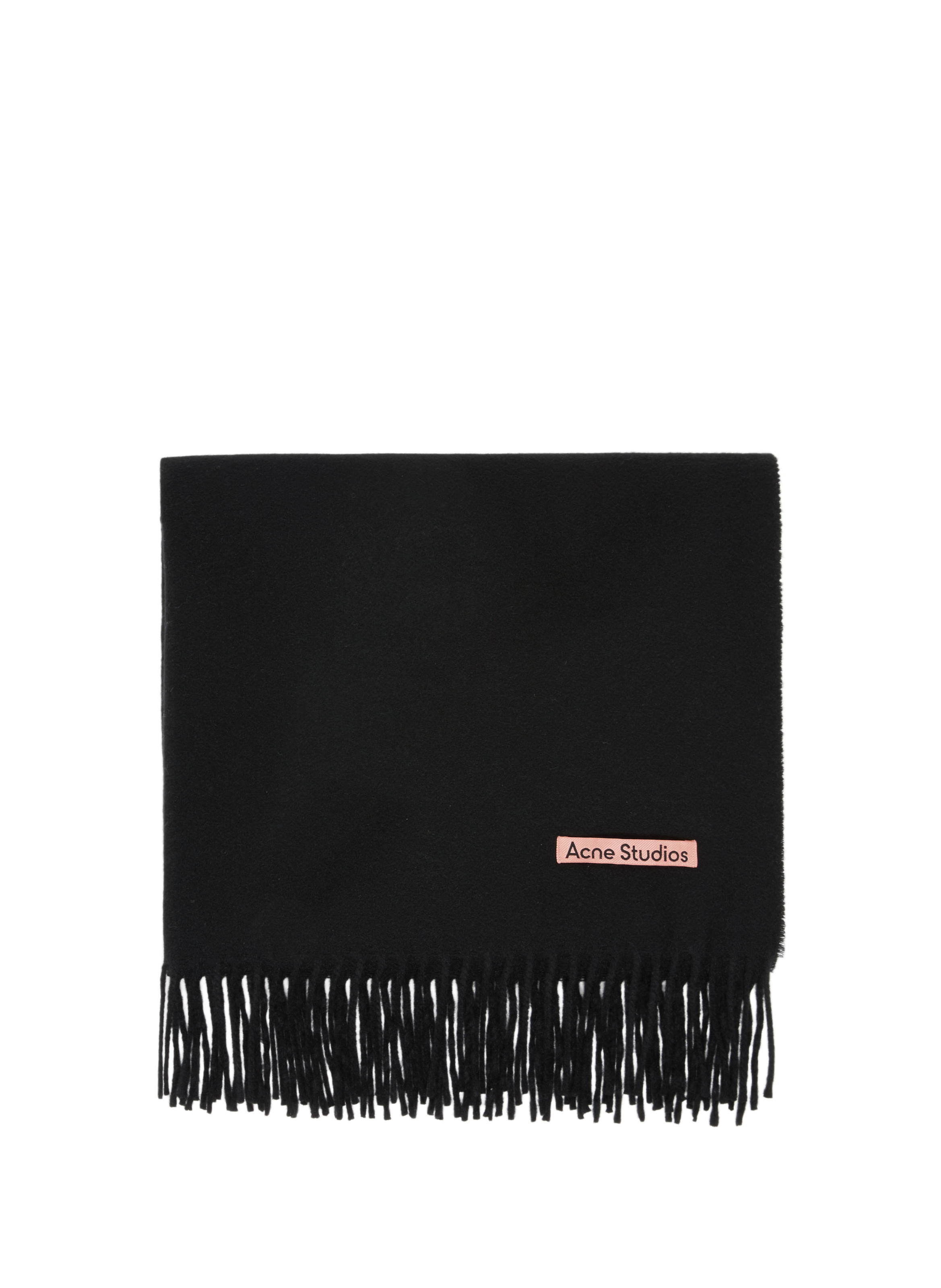 ACNE STUDIOS Echarpe en cachemire Noir