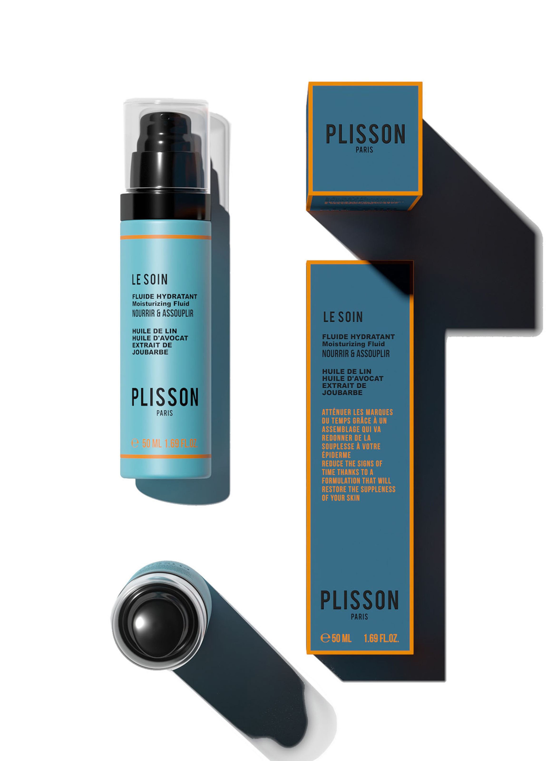 Plisson Moisturising Fluid - non-greasy No color