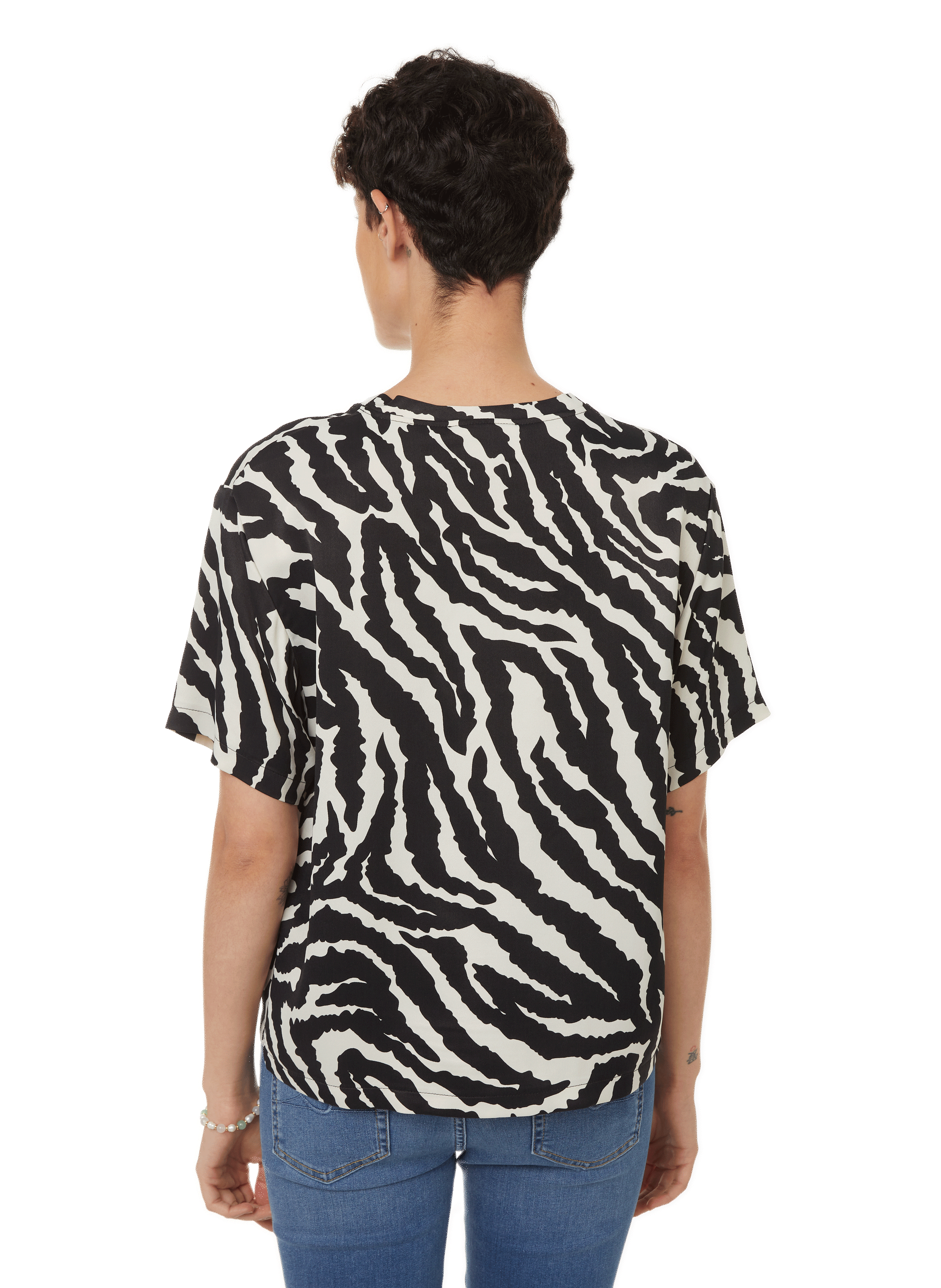 Zebra T-shirt SAISON 1865 Multicolour