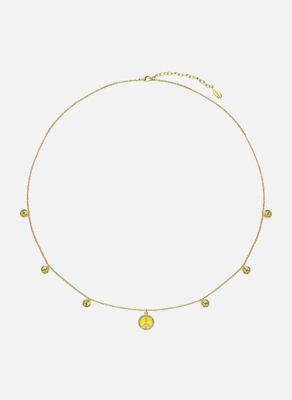 Collier avec pampilles en laiton doré serenity Jaune by HIPANEMA HIPANEMA Collier avec pampilles en laiton doré serenity Jaune