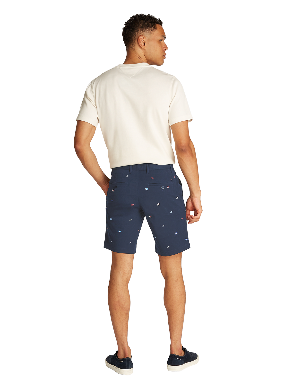 Bermuda à motif TOMMY HILFIGER Bleu