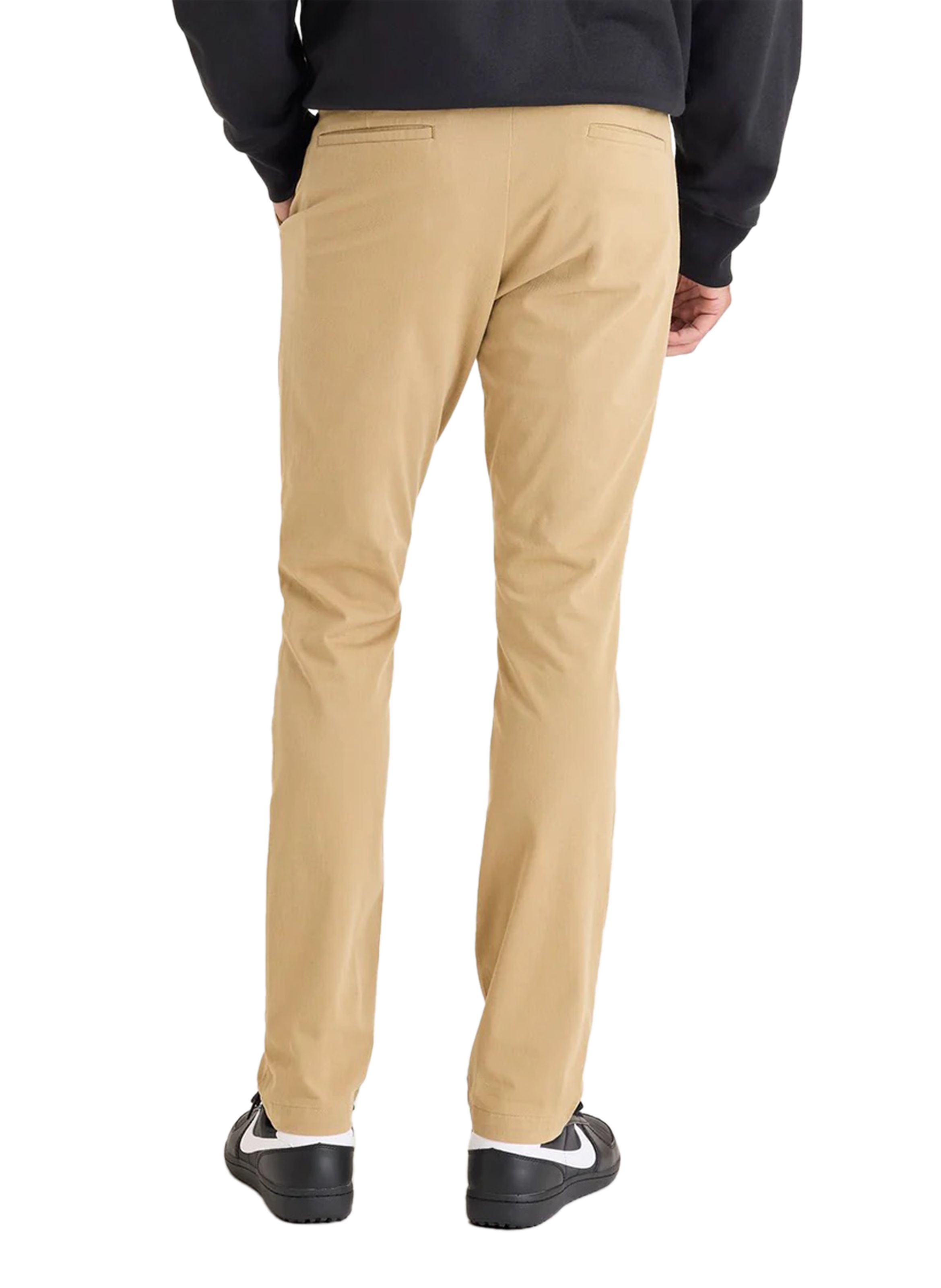 Cotton blend chino trousers  DOCKERS Beige