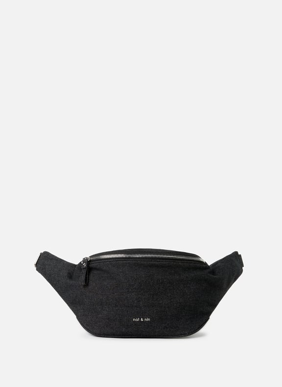 Denim belt bag Grey by NAT & NIN NAT & NIN Denim belt bag Grey