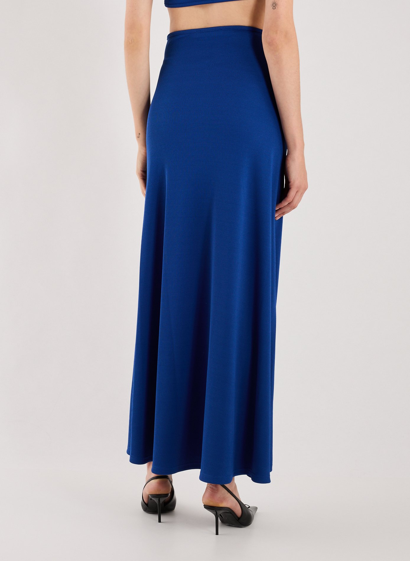 Jupe côtelé  CHRISTOPHER ESBER Bleu