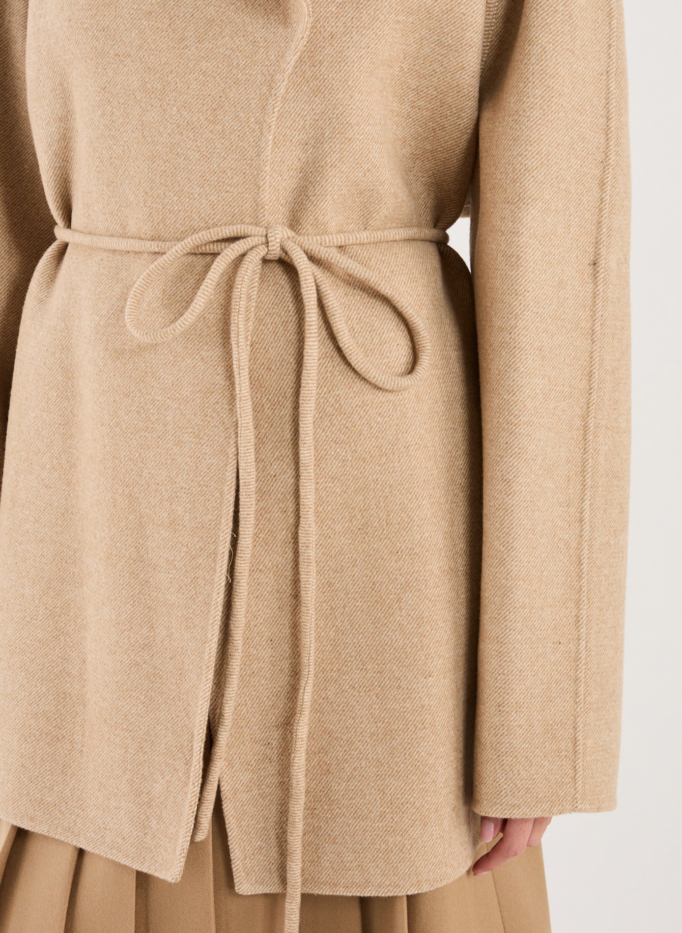 Oversized wool coat LE 17 SEPTEMBRE Beige