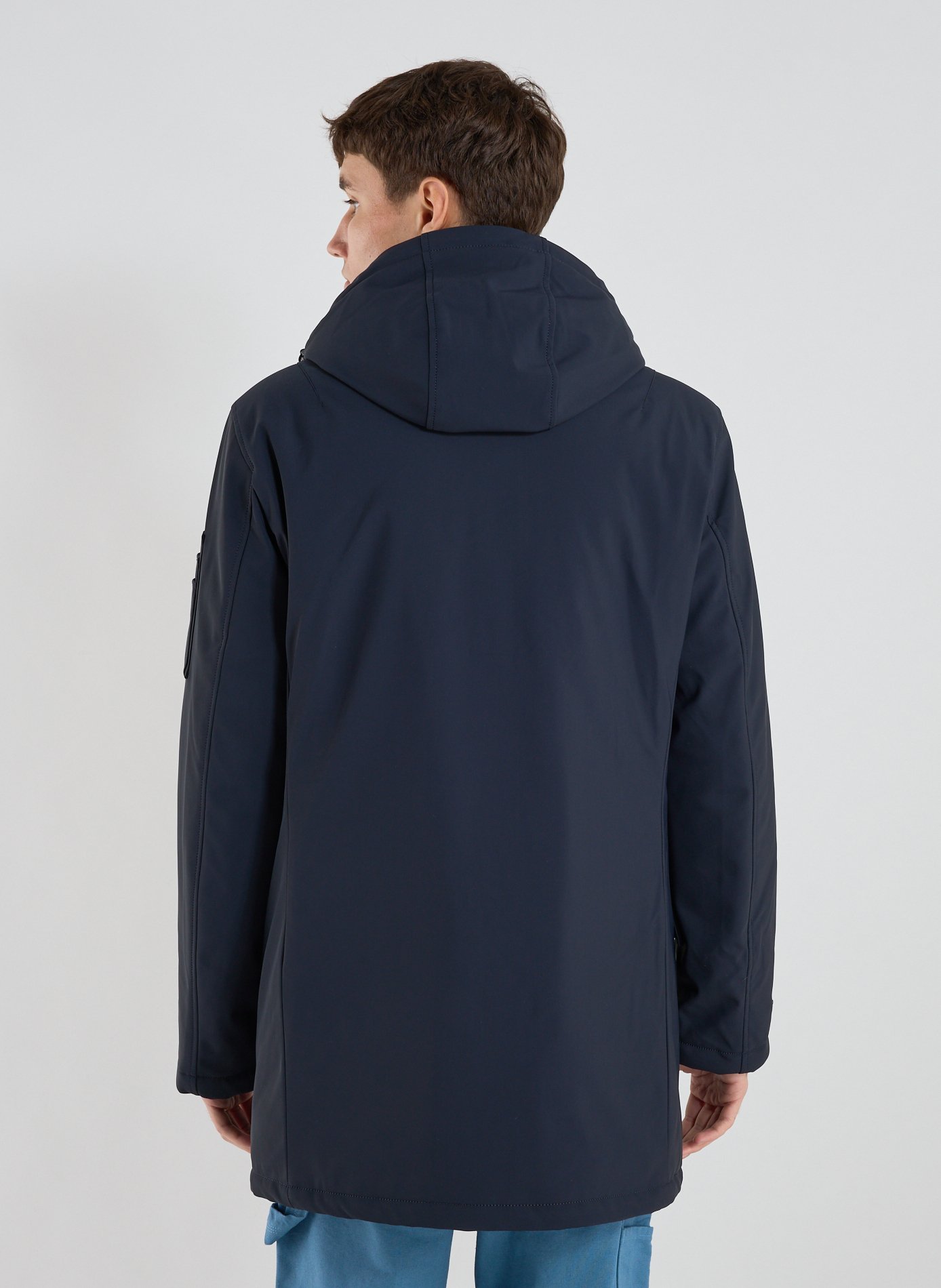 Parka Golfield mi-longue BOMBERS ORIGINAL Bleu