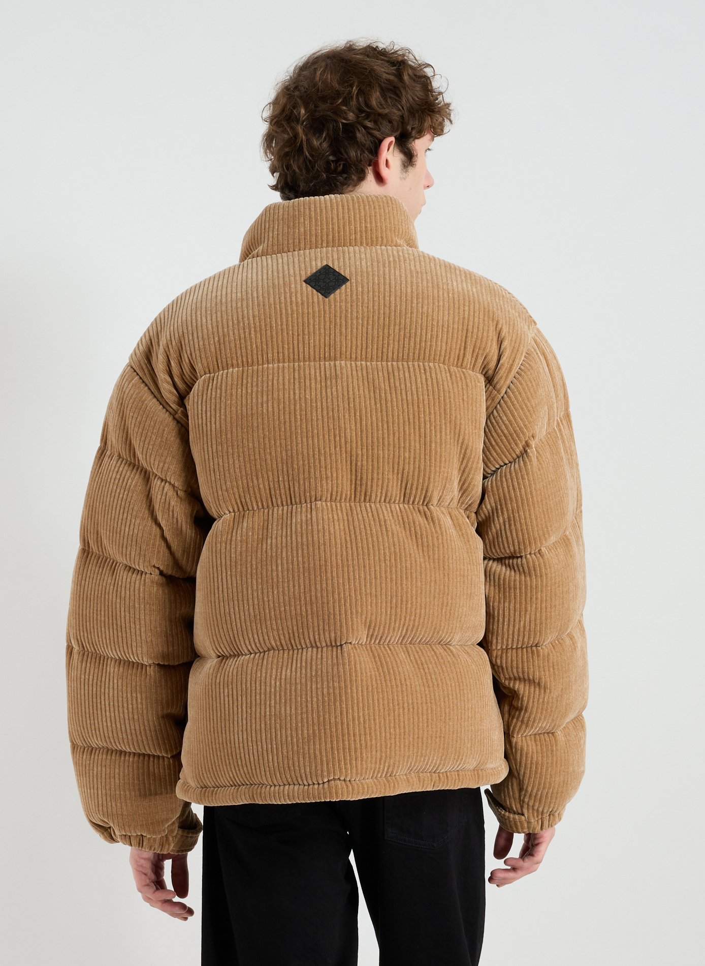 Short velvet jacket CALEB Brown