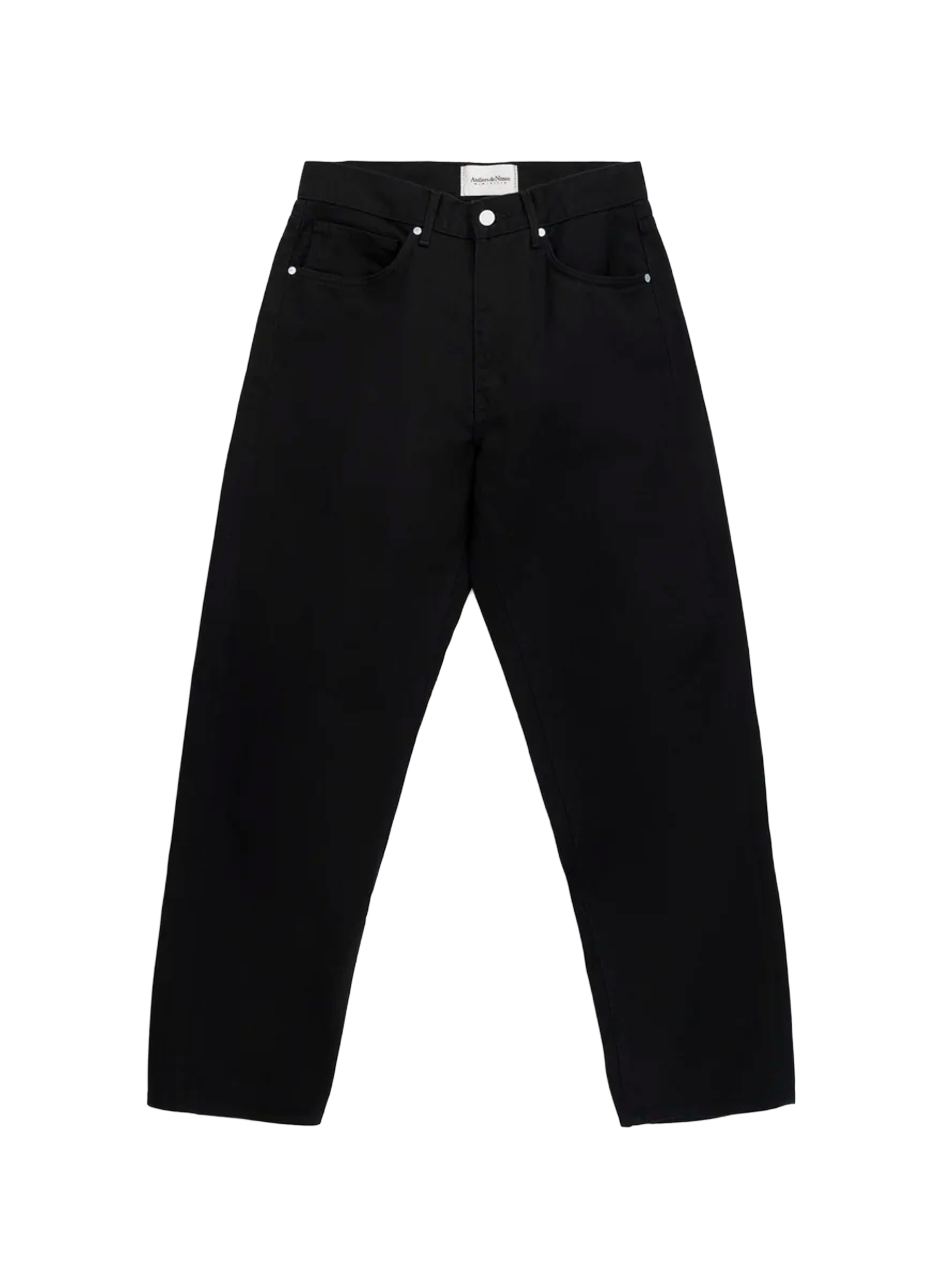 Jean ample en coton  ATELIERS DE NIMES Noir