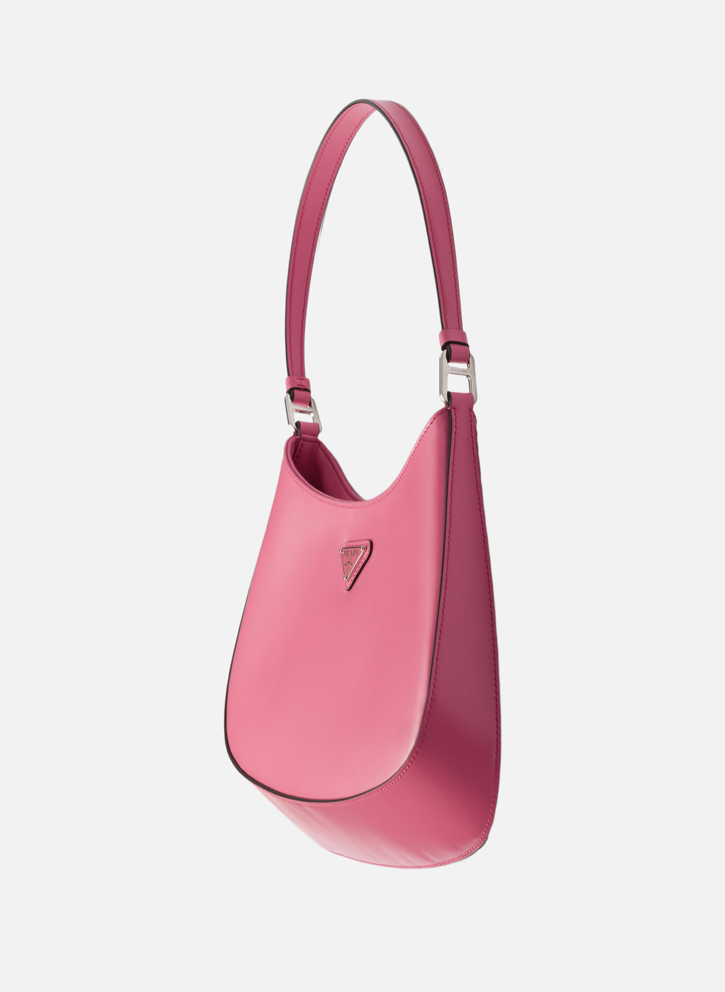 Sac porté épaule prada cleo en cuir brossé PRADA Rose