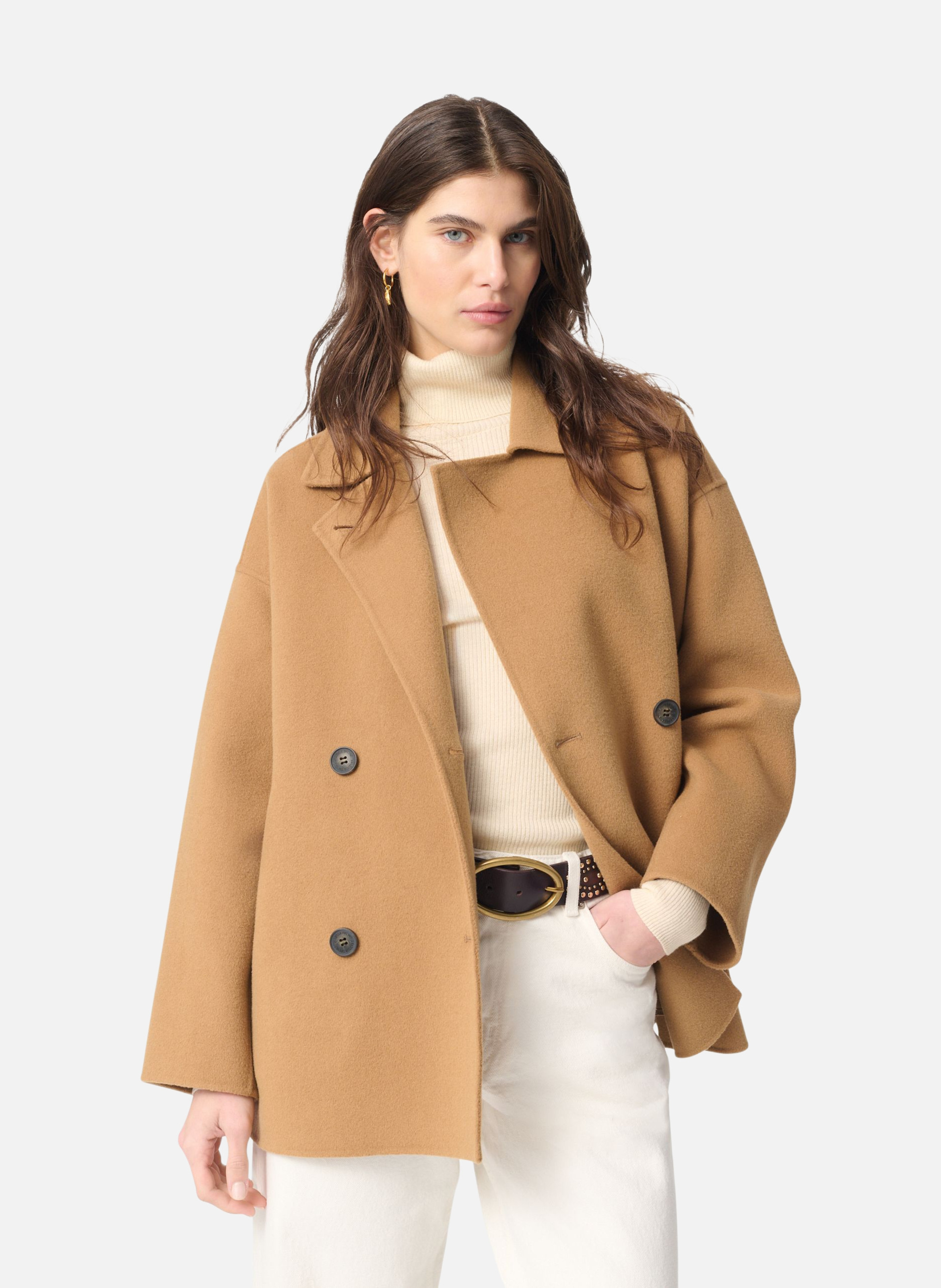 Manteau gustin VANESSA BRUNO Marron