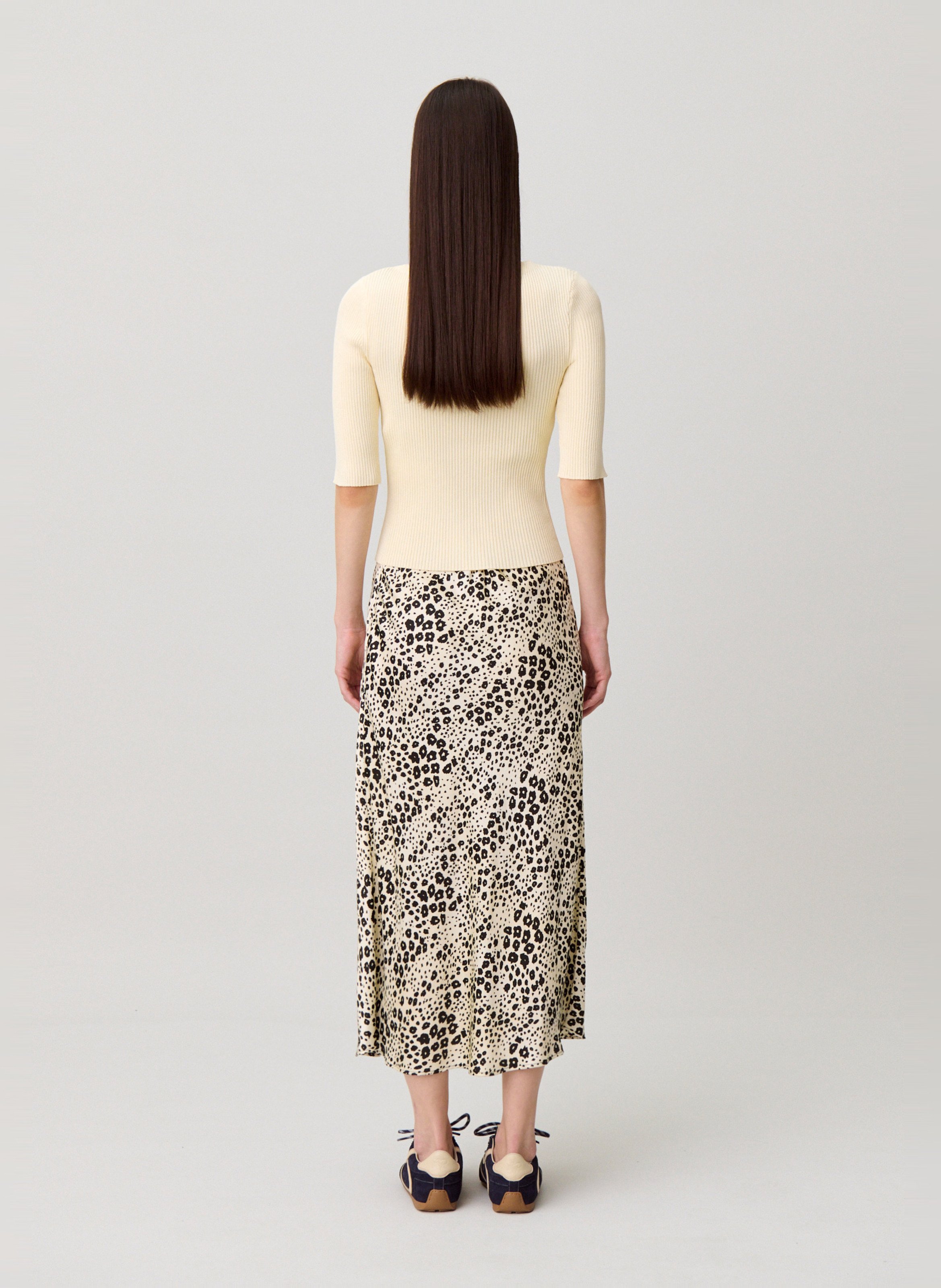 Gilet col rond CLAUDIE PIERLOT Beige