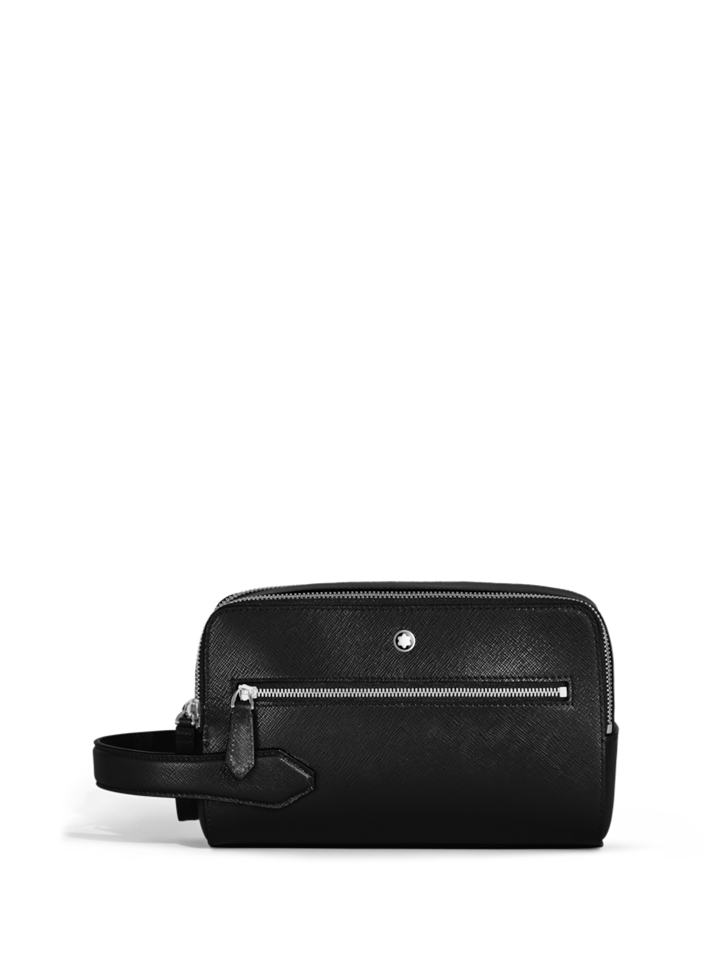 Leather toiletry bag MONTBLANC Black