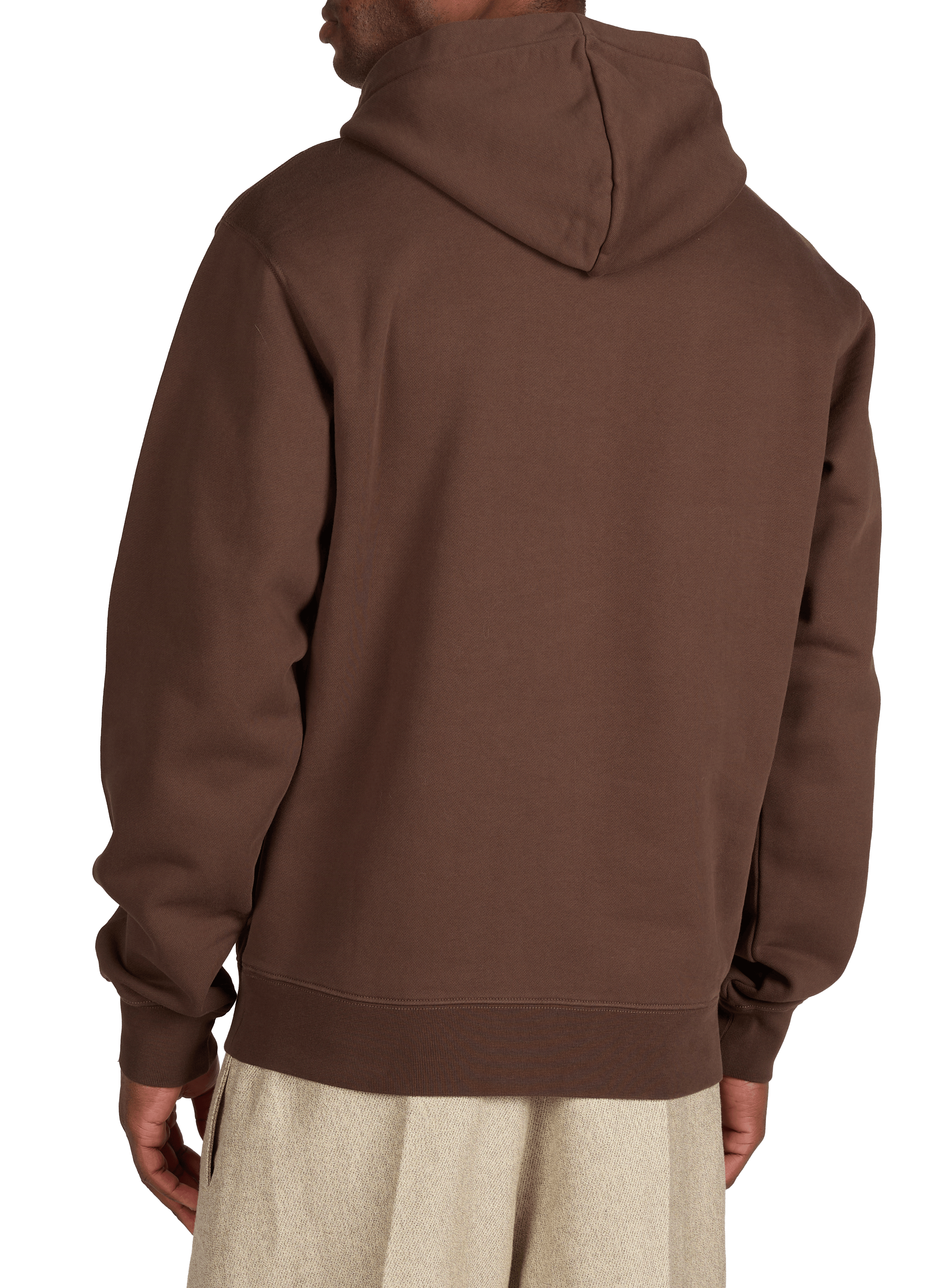 Loose-fit cotton sweatshirt JACQUEMUS Brown