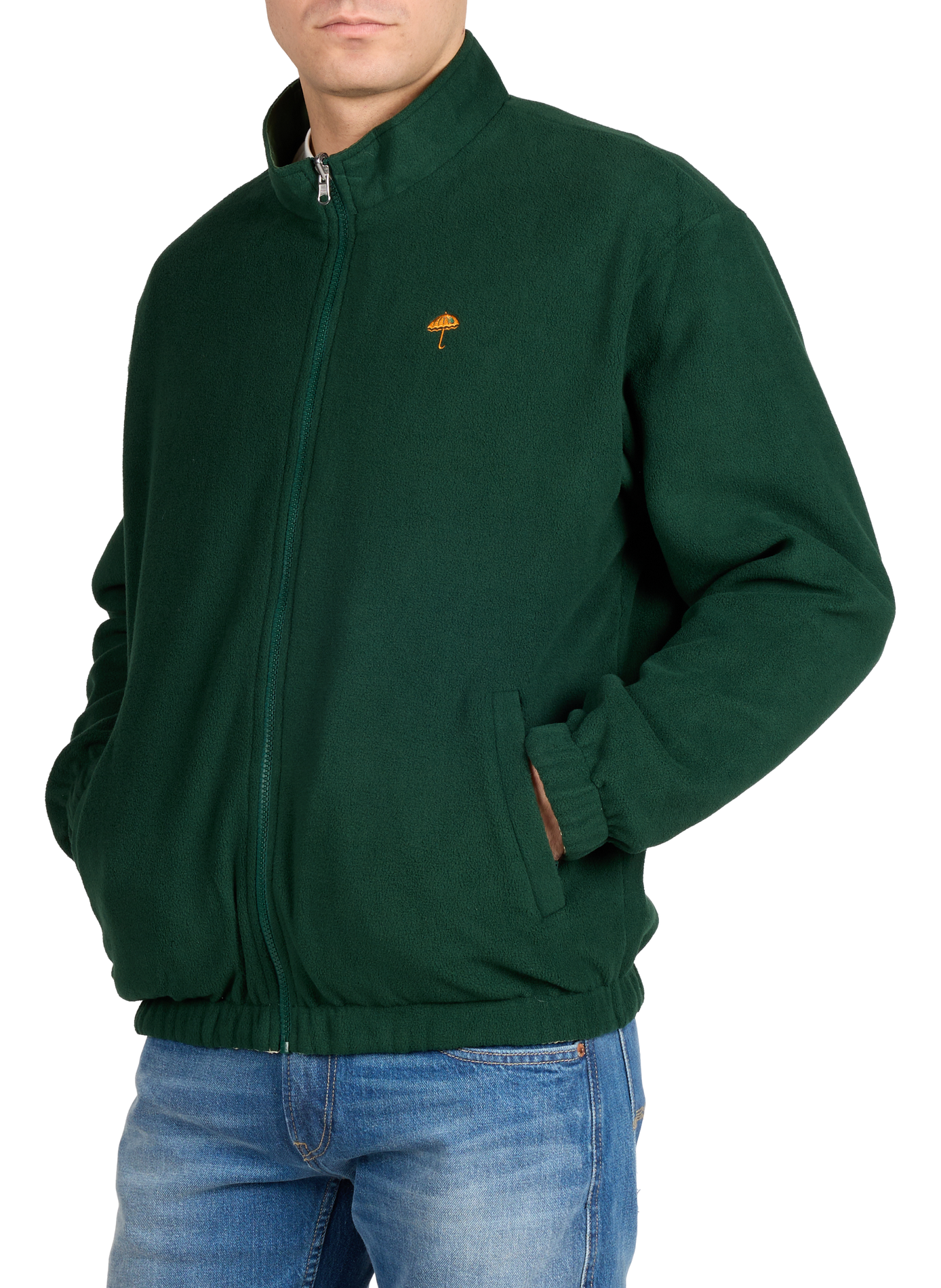 Veste droite polaire à col montant HELAS CAPS Beige