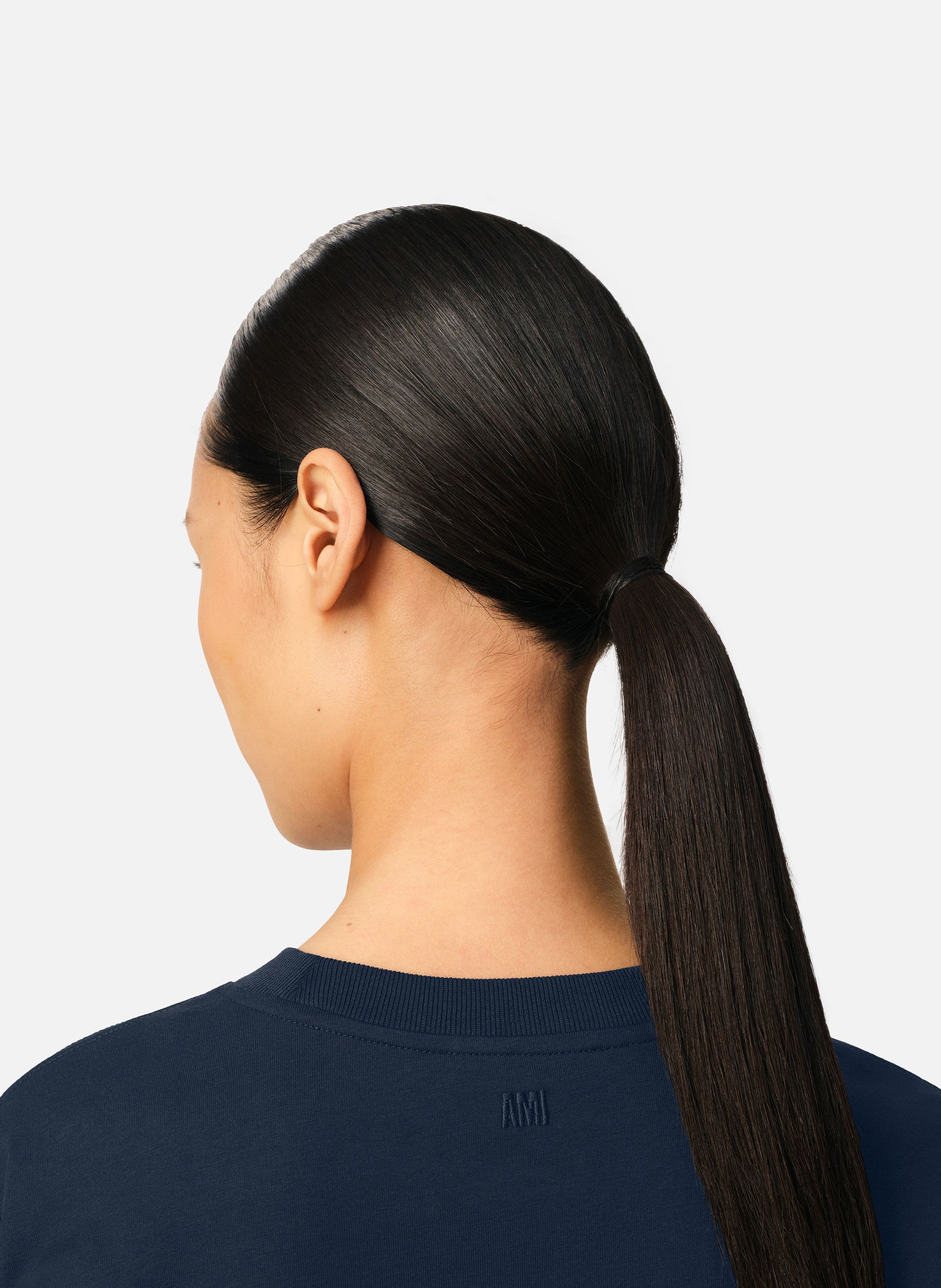 T-shirt Manches Longues Ami de Coeur Rouge unisexe AMI PARIS Bleu