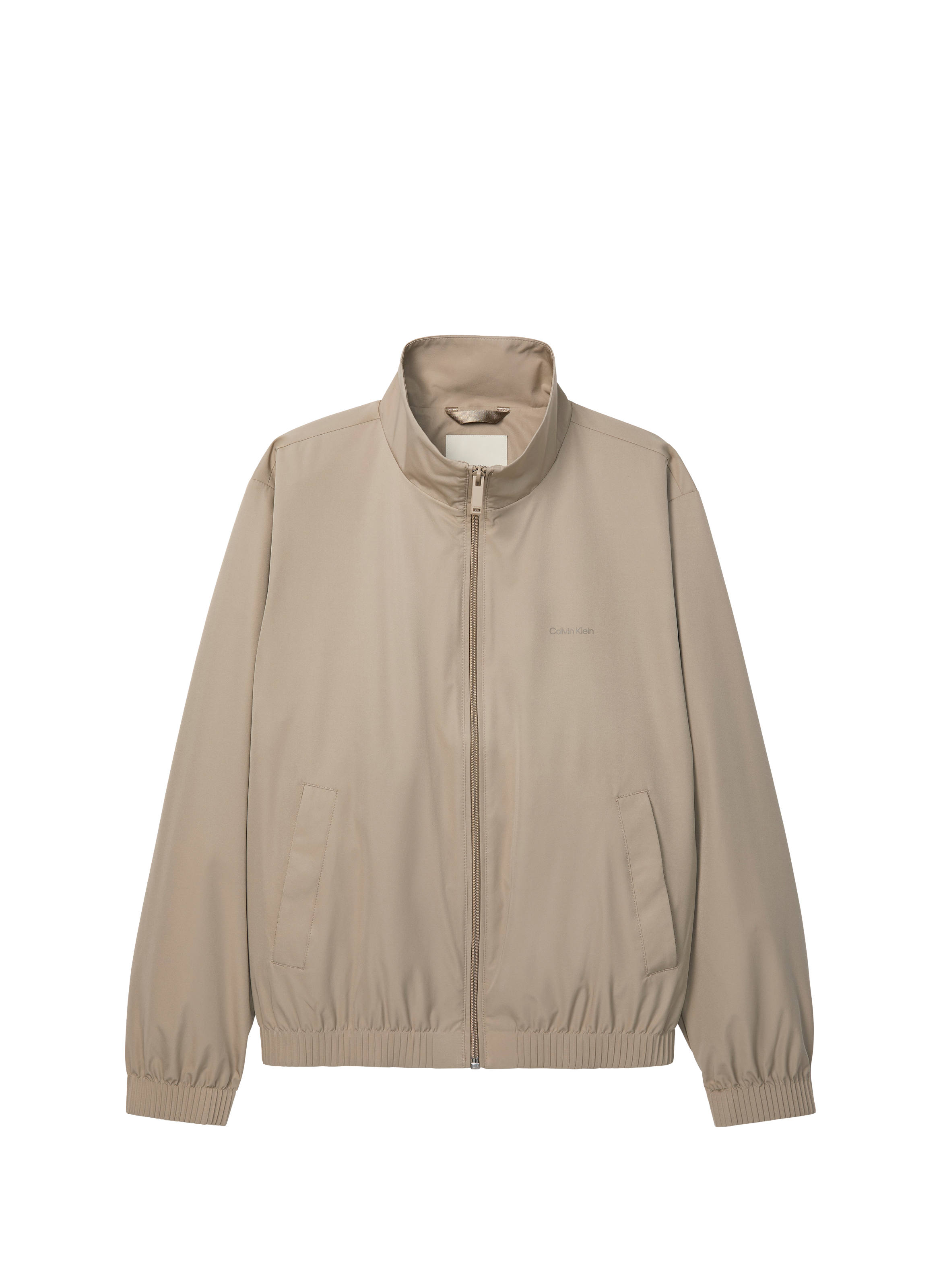 Blouson droit à logo CALVIN KLEIN Kaki