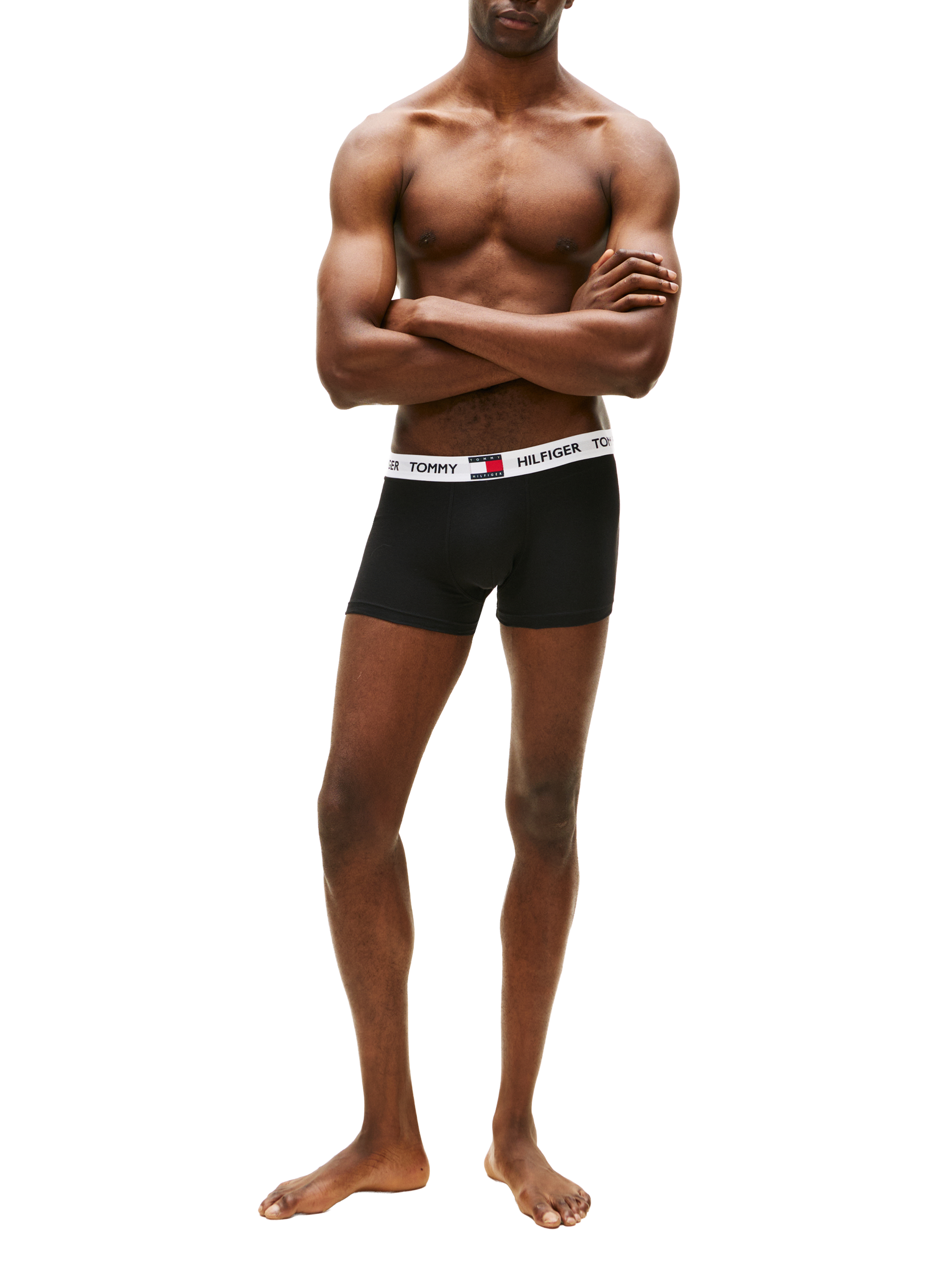 Set of organic cotton blend boxers TOMMY HILFIGER Black