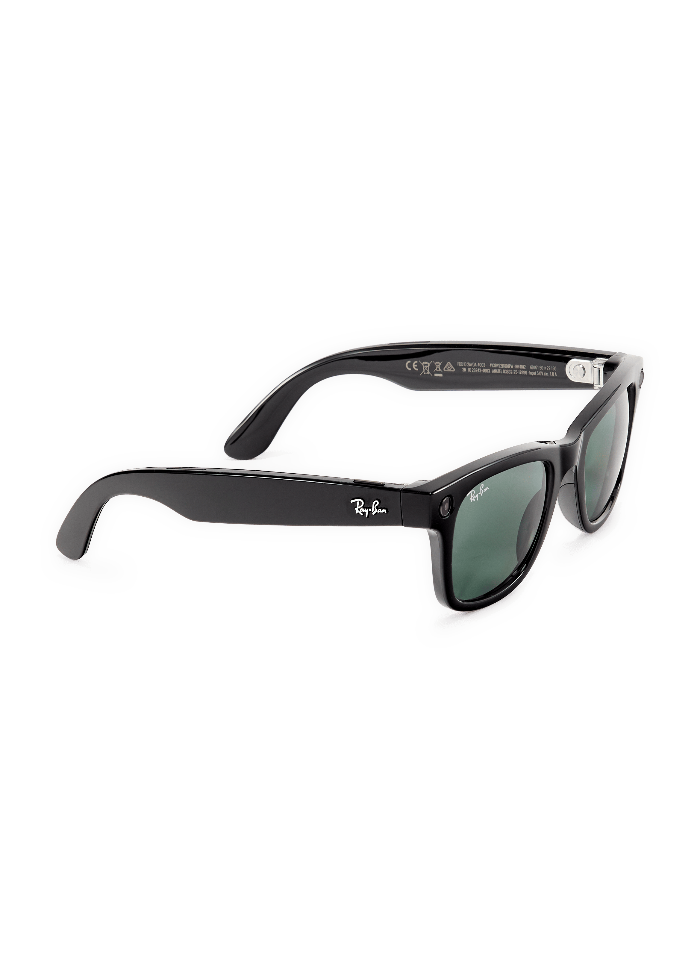 Lunettes de soleil Meta Wayfarer - Gen 2 RAY-BAN Noir
