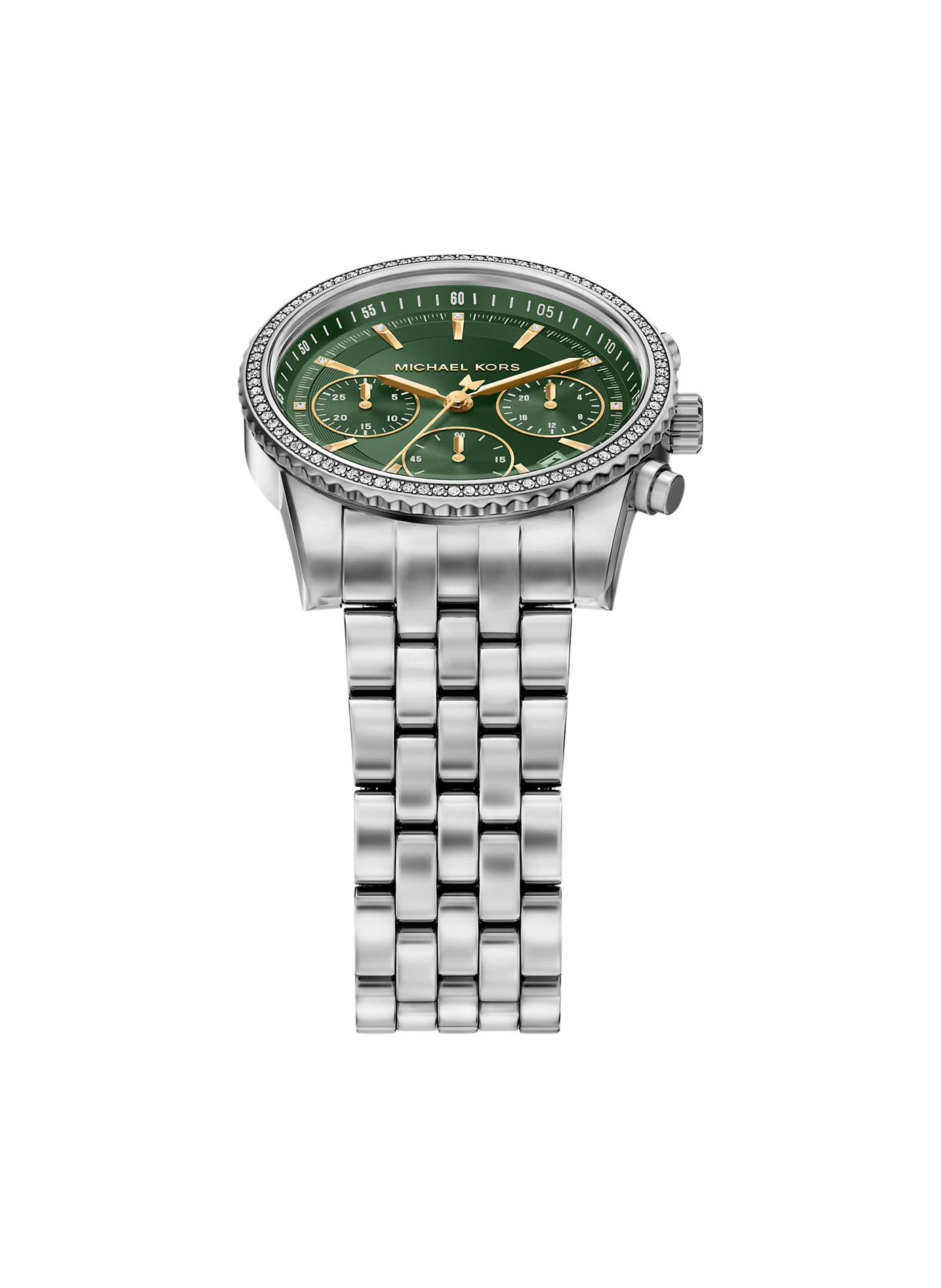 Montre quartz Bryant mini en acier inoxydable MICHAEL KORS MONTRES Vert