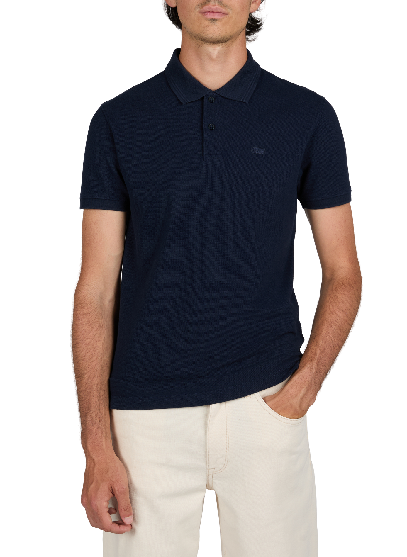 Polo droit en coton  LEVI'S Bleu