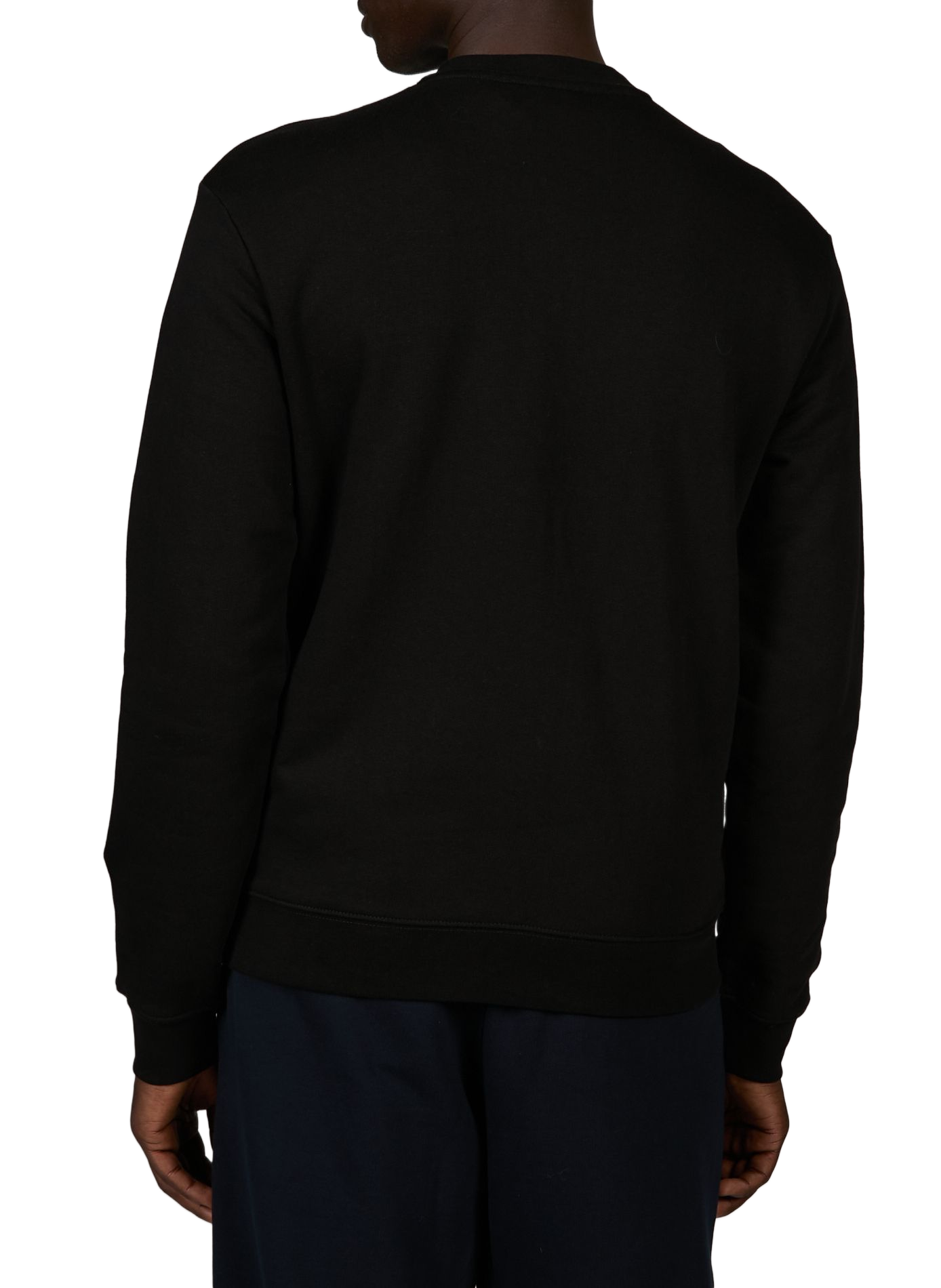 Logo cotton-blend jumper GUESS Black