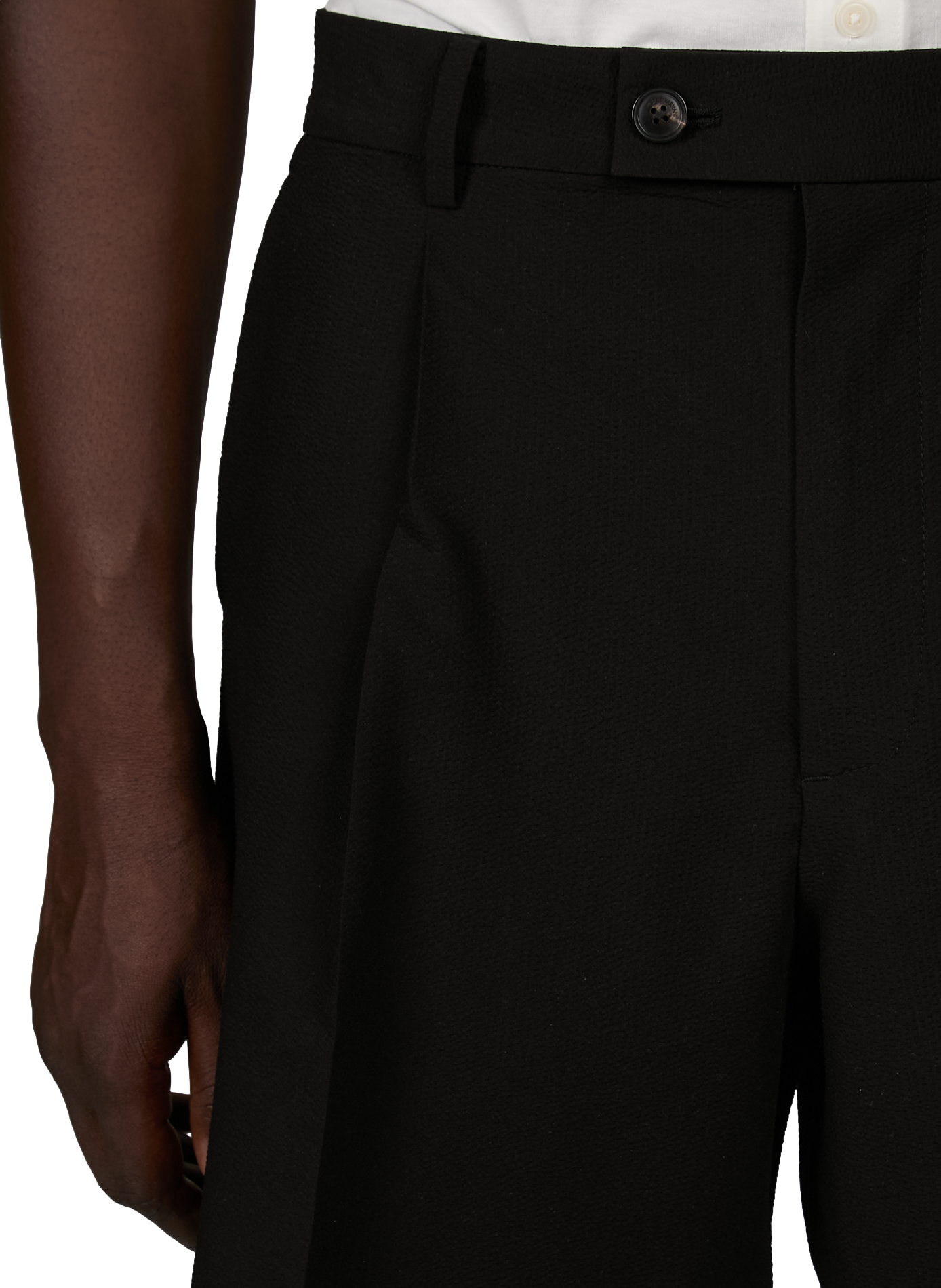 Bermuda texturé  EMPORIO ARMANI Noir