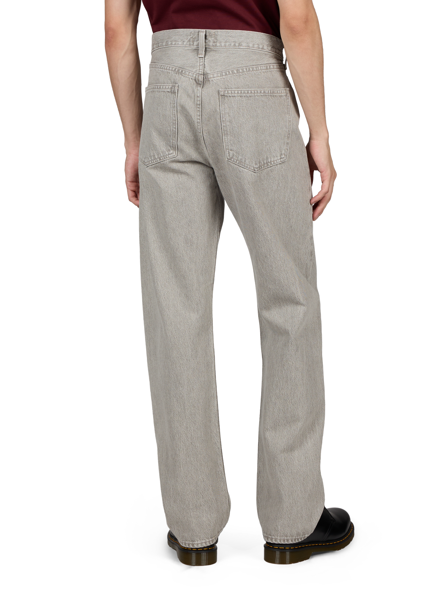 Straight Leg 90's Cotton Jeans AGOLDE Grey