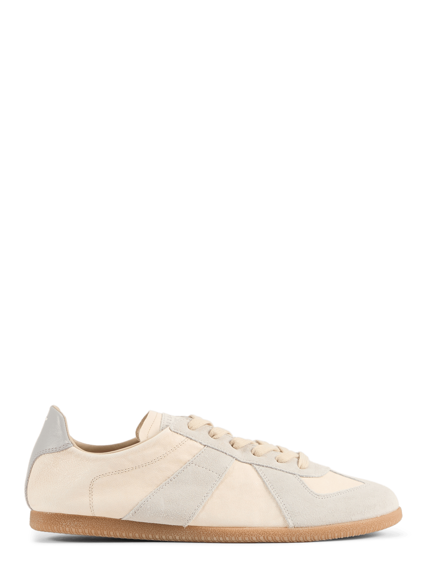 Baskets basses en cuir MAISON MARGIELA Beige