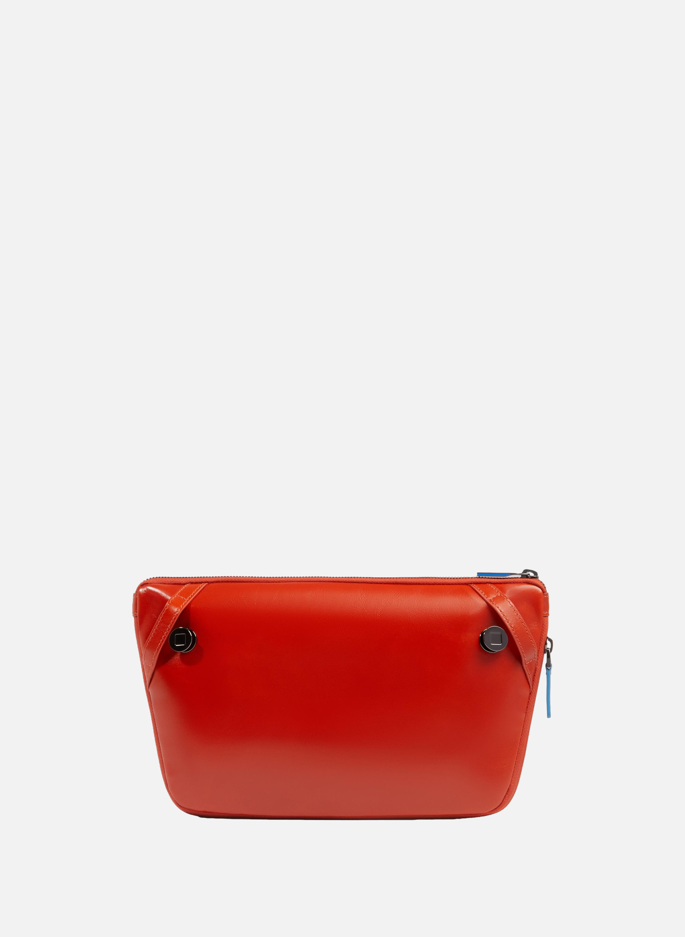 Erweiterbare flache gürteltasche PIQUADRO Braun
