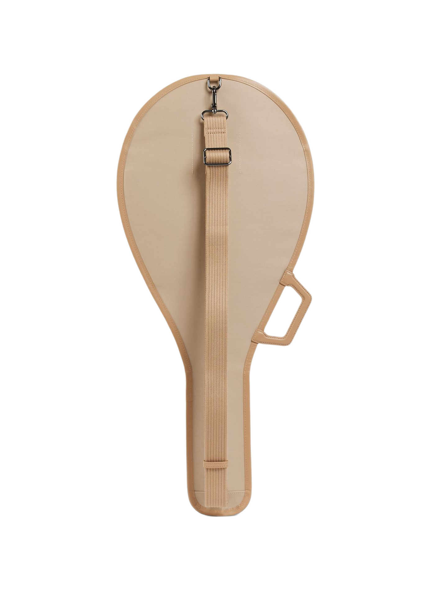 Schlägertasche Racket Ho aus Baumwolle LACOSTE Beige