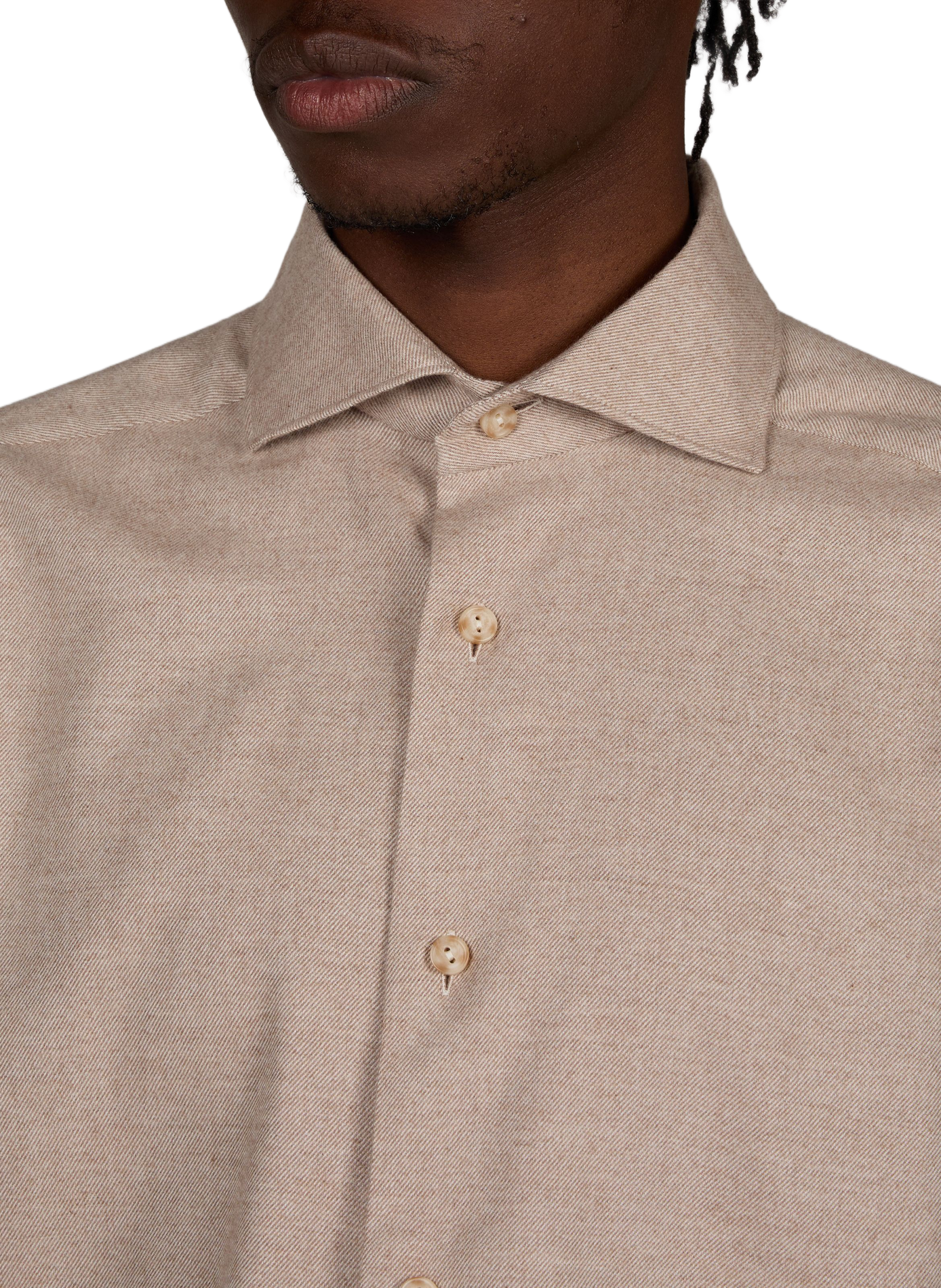 Baumwollhemd ETON Beige